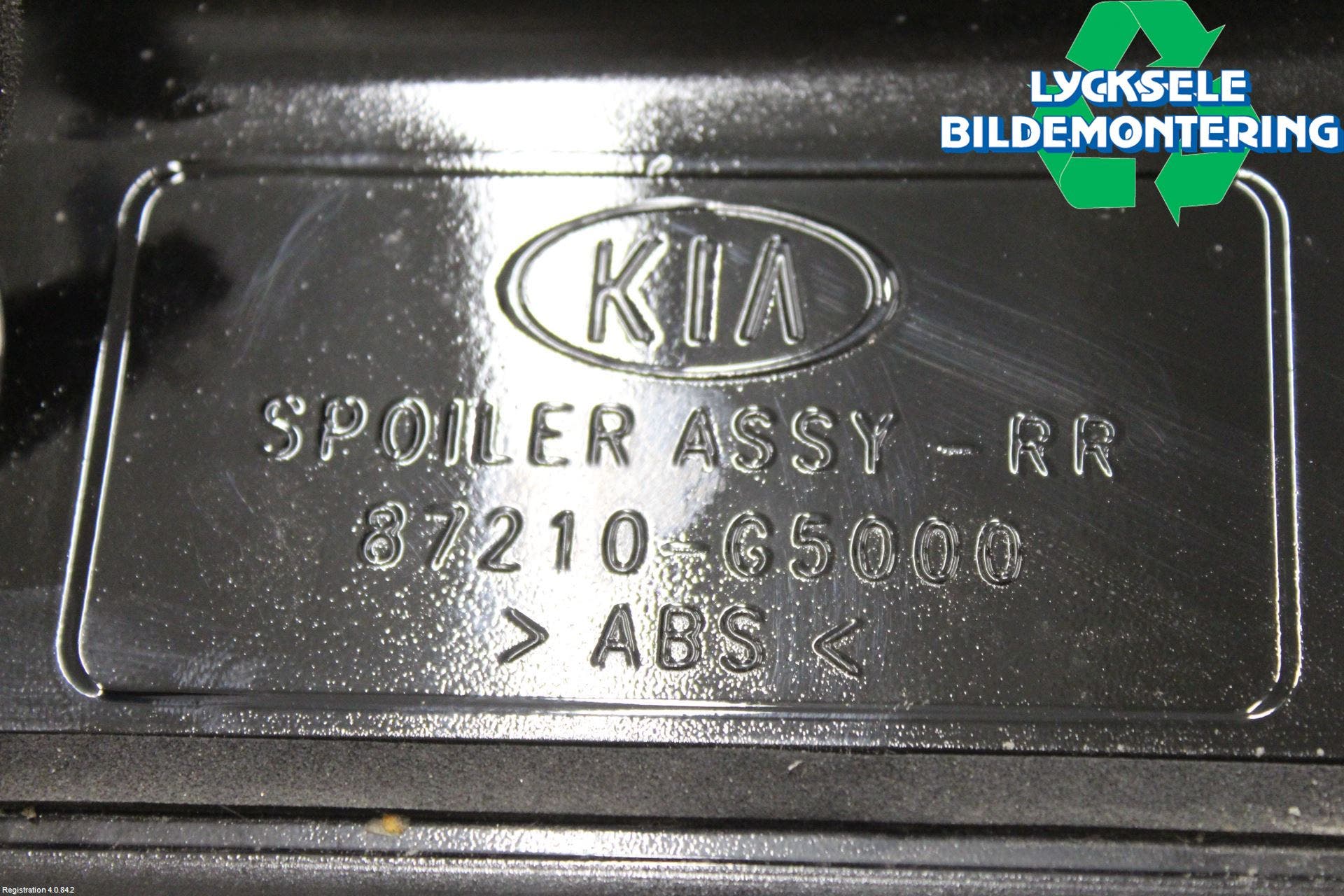 Kia NIRO (DE) 17-22 Spoiler Baklucka