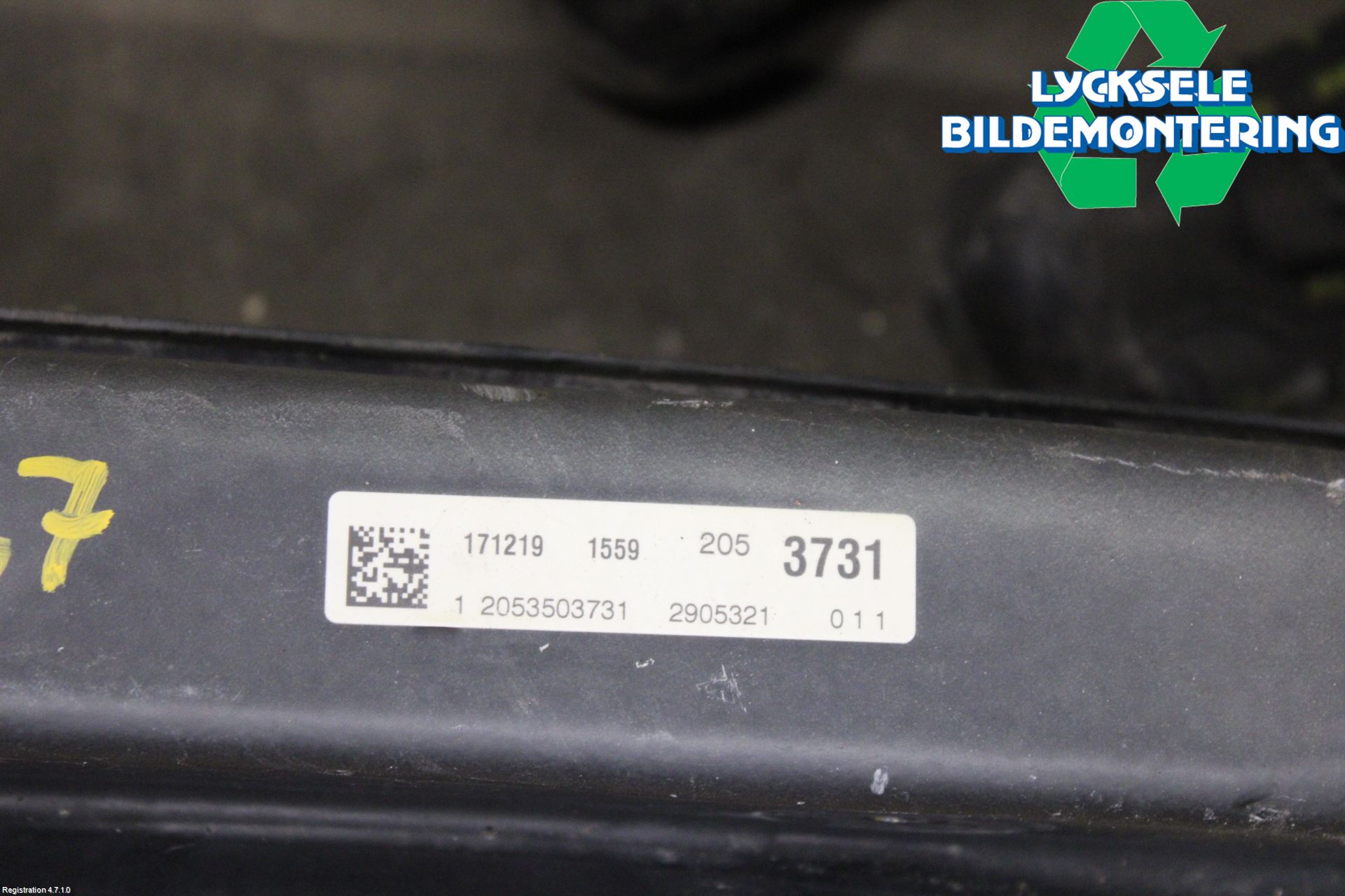 Mercedes-Benz MB C-KLASS (W205) 14-21 Bakaxelbalk