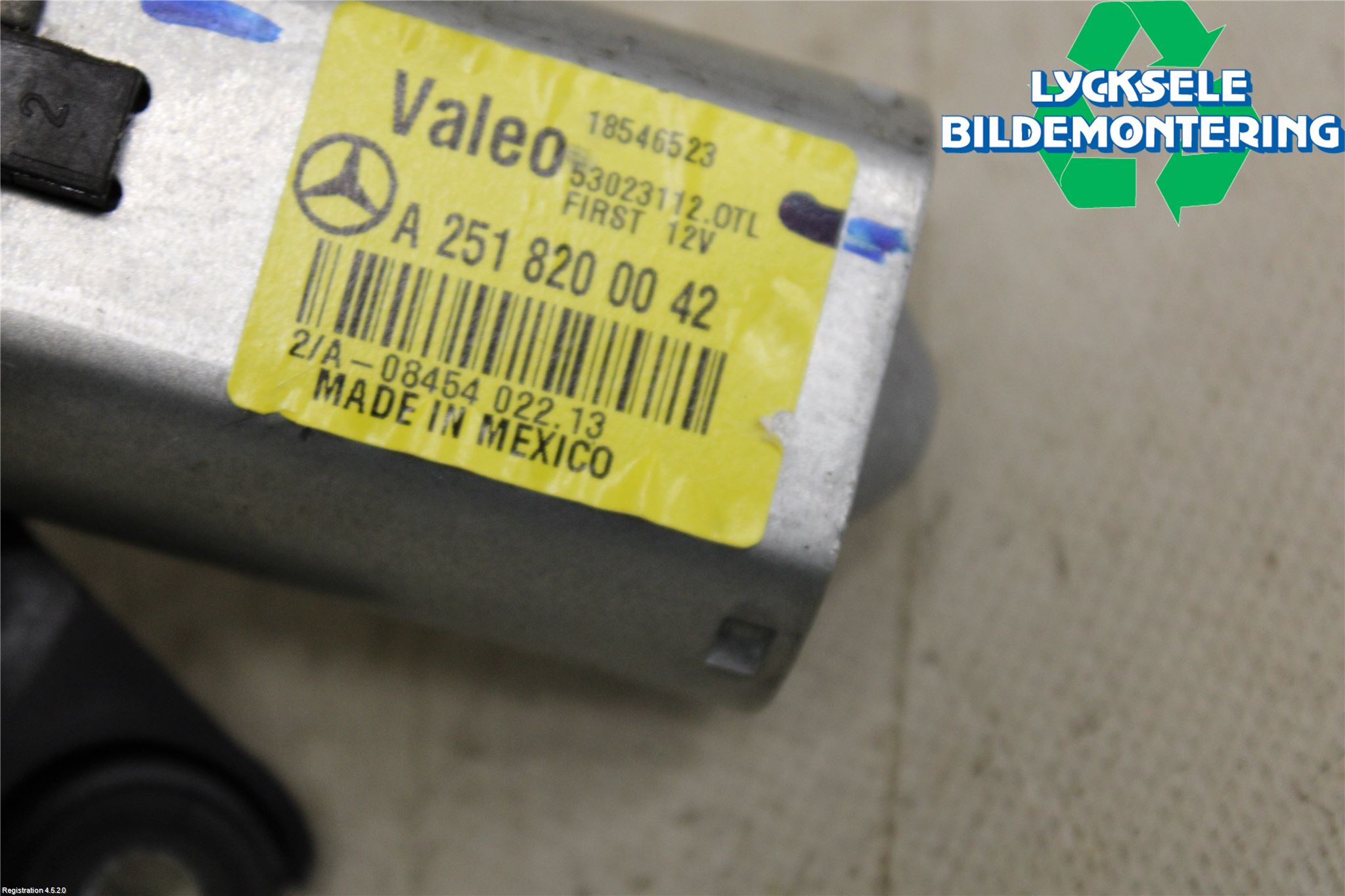 Mercedes-Benz MB GL/GLS-KLASS (X166) 12-19 Torkarmotor Baklucka