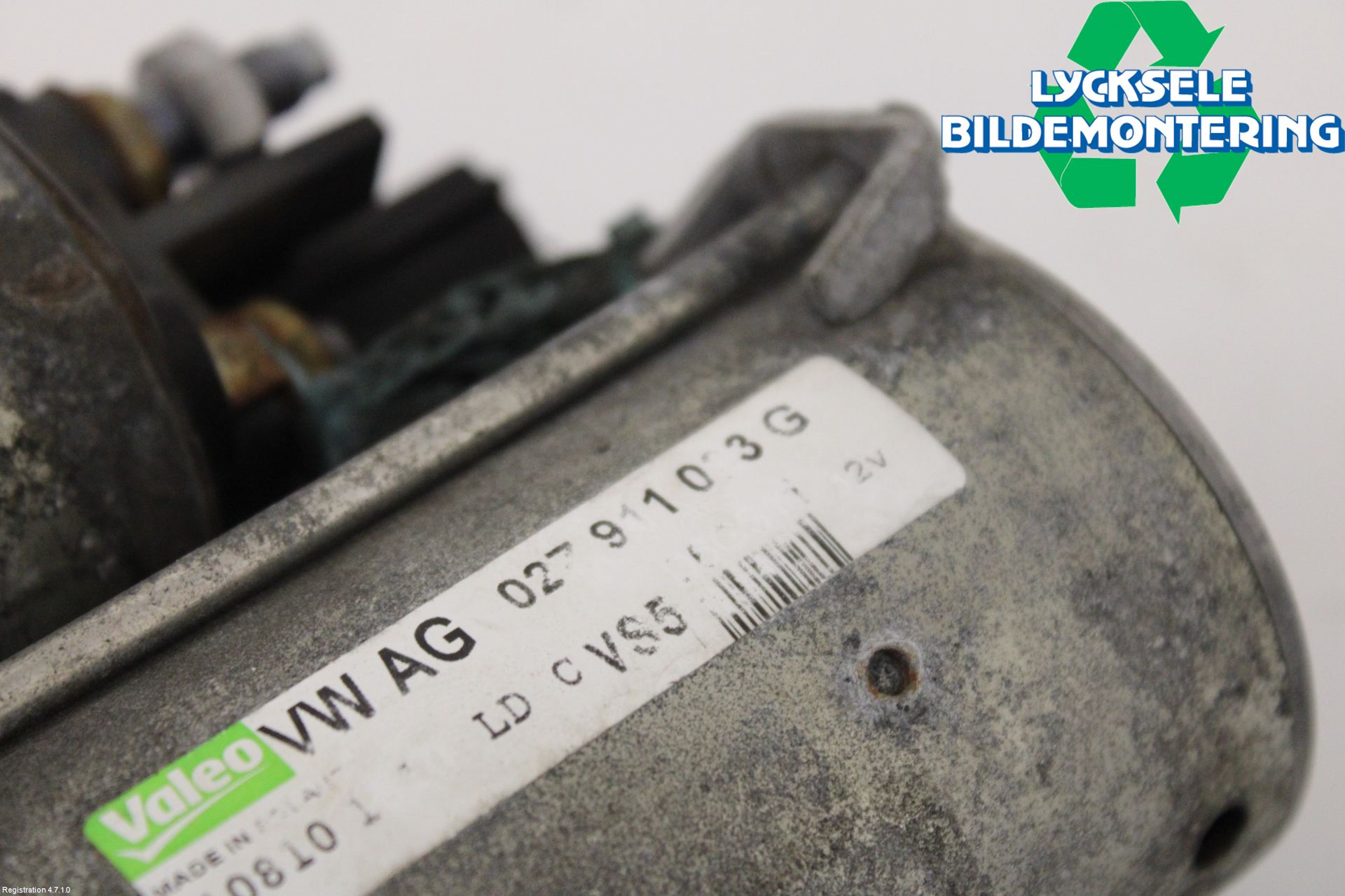 Volkswagen VW TOURAN 10-15 Startmotor