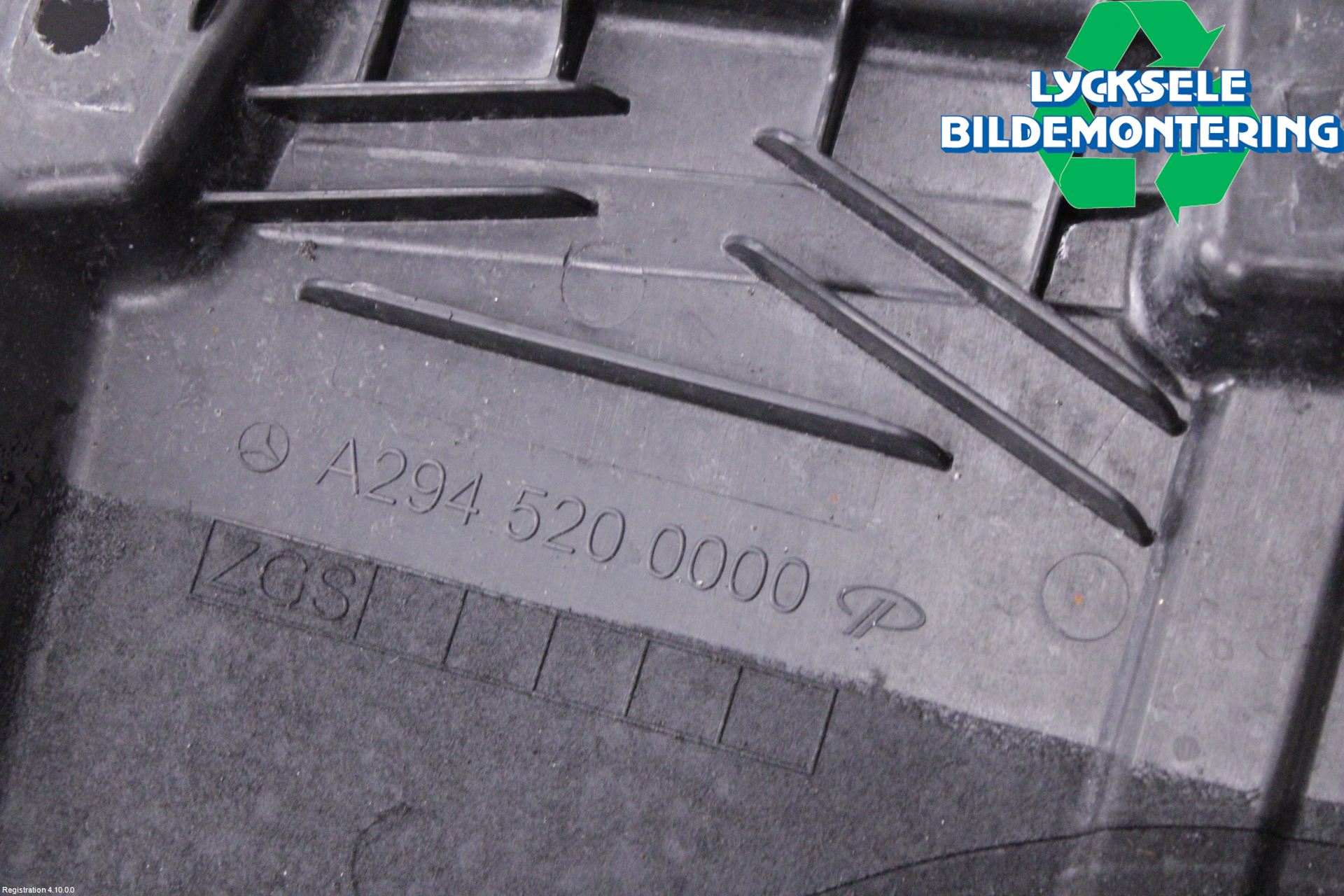 Mercedes-Benz MB EQE SUV (X294) 22- Hasplåt Plåt-Plast