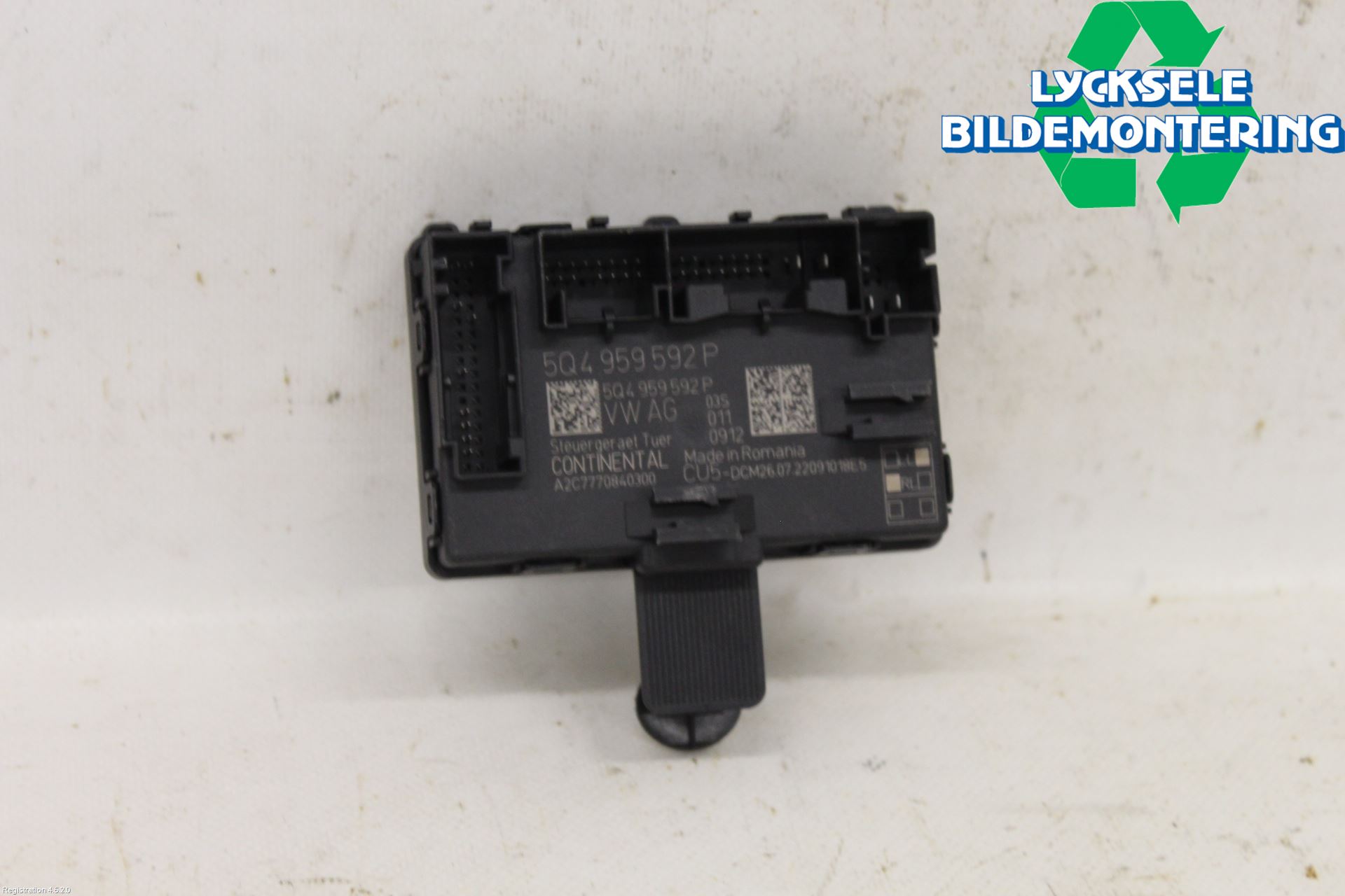 Volkswagen VW CADDY 21- Styrenhet Dörr