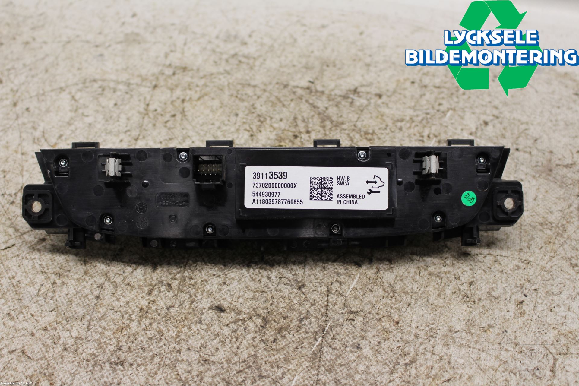 Opel INSIGNIA 17- Ac Styrenhet Ac Manöveren