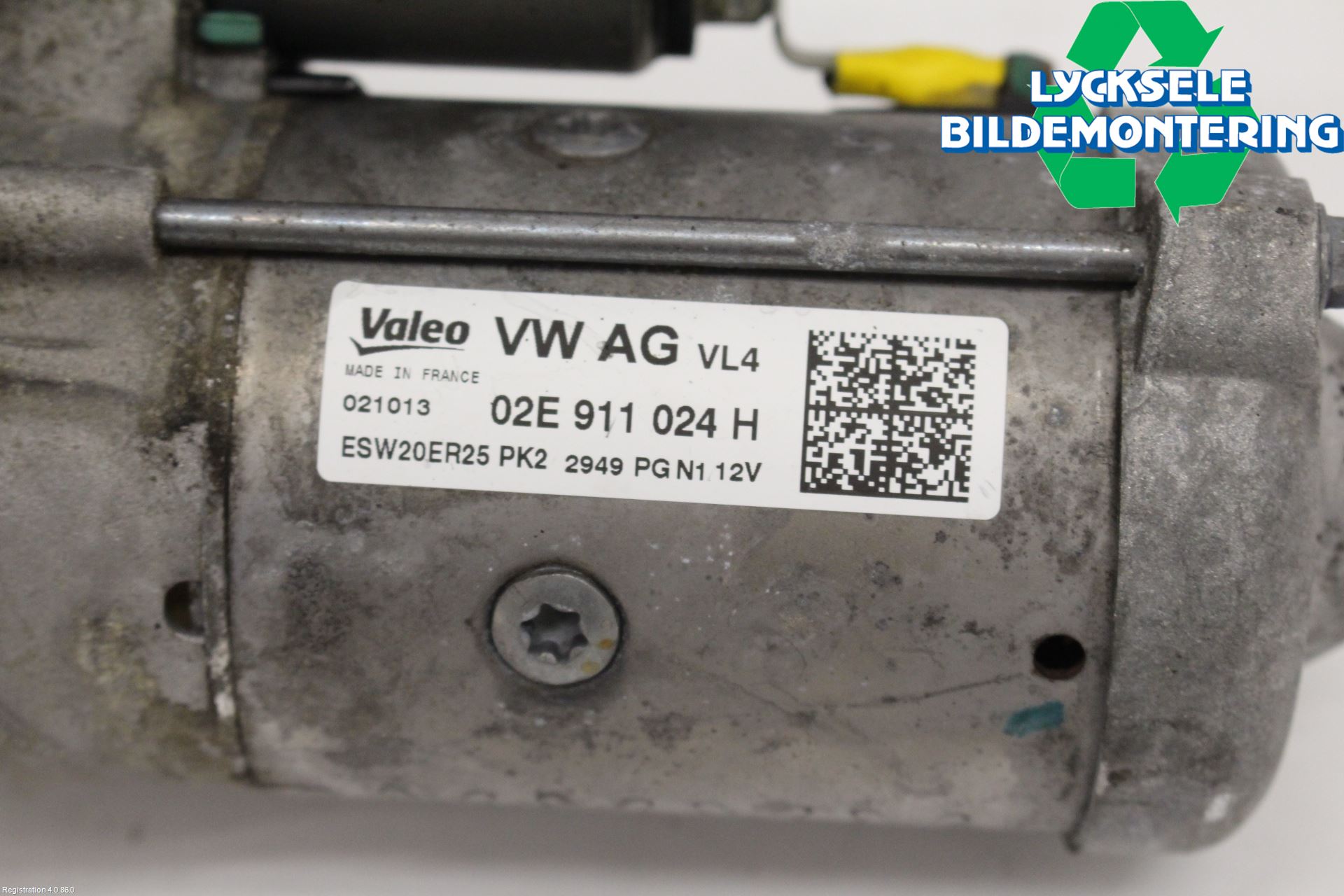 Volkswagen VW PASSAT 11-14 Startmotor Diesel