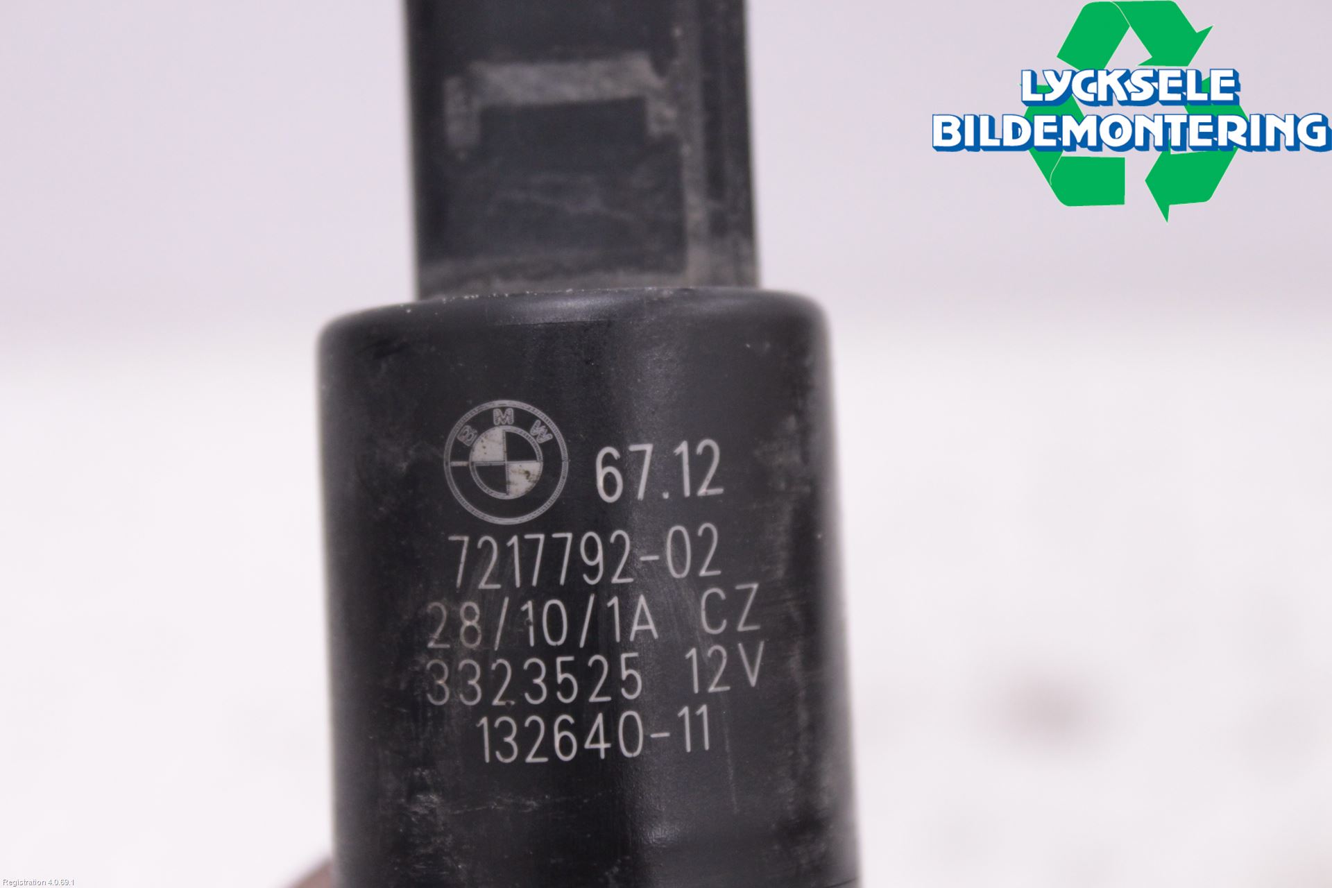 Mini COUPE R56 05-14 Spolarpump Högtryck