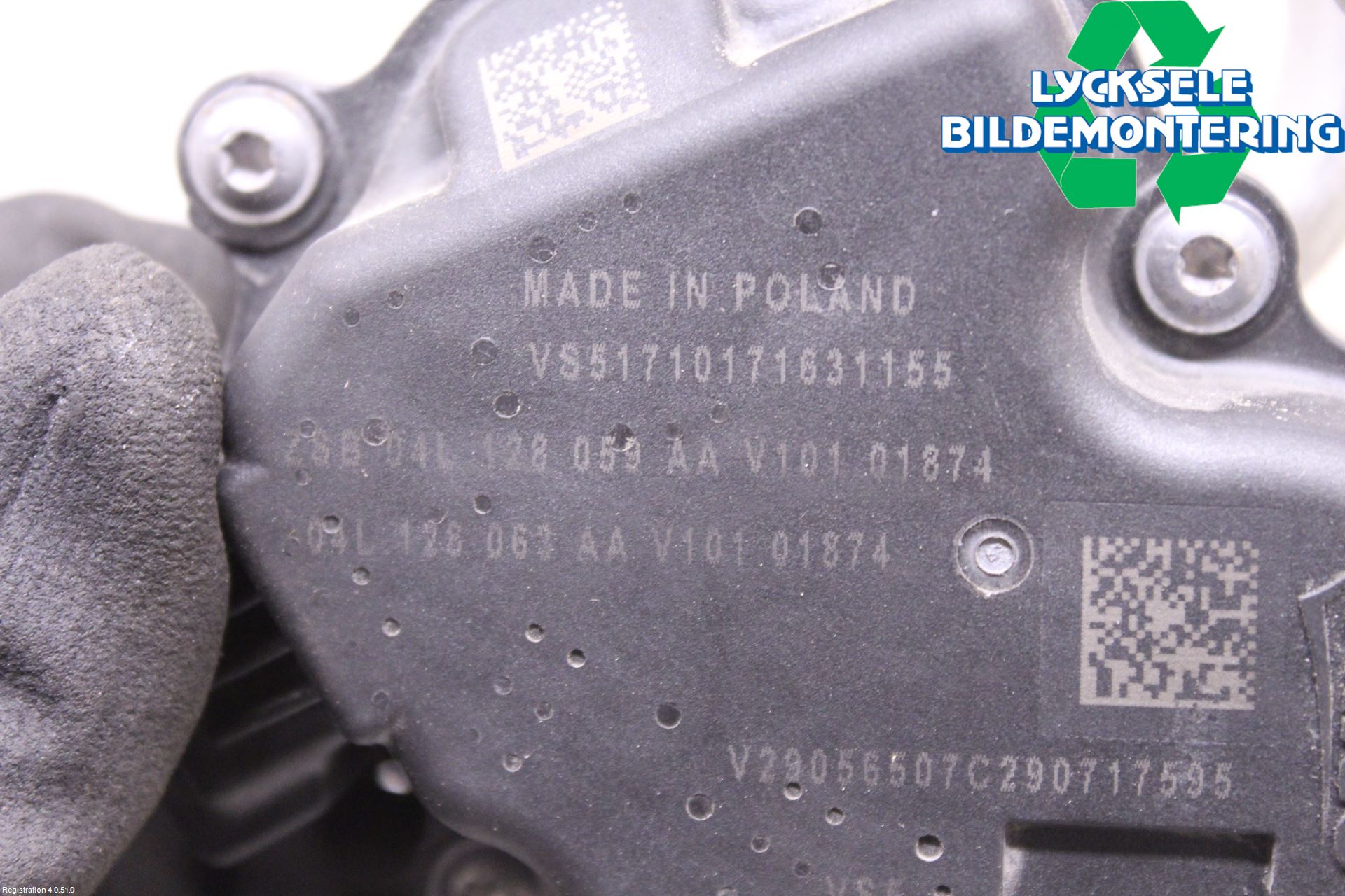 Volkswagen VW PASSAT 15-19 Injspjällhus