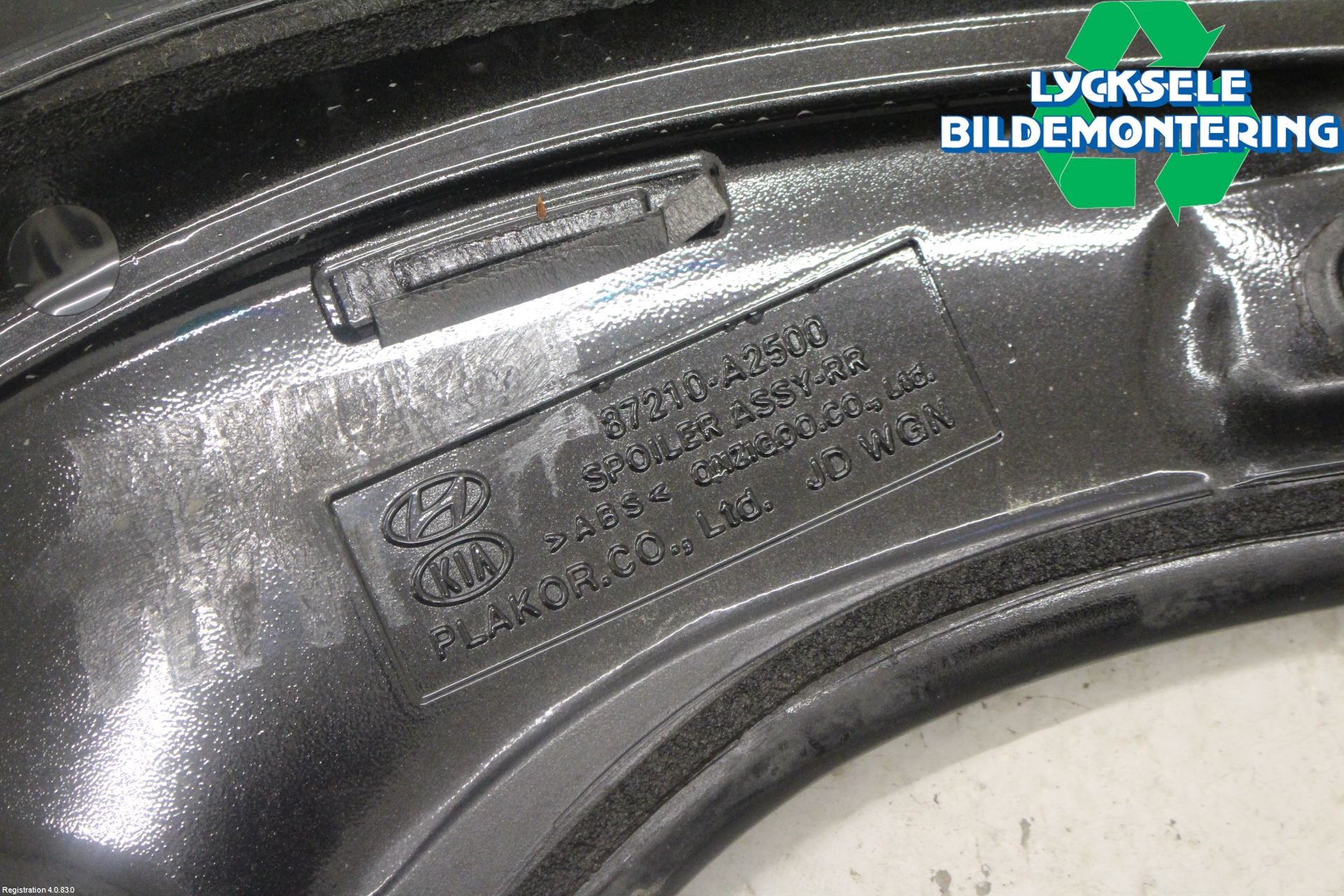 Kia CEED 12-18 Spoiler Baklucka