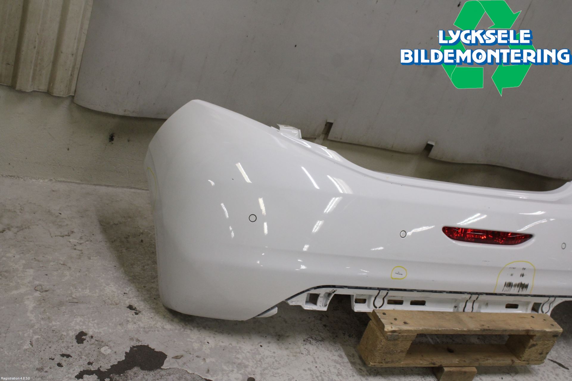 Peugeot PEUGOT 208 16-19 Stötfångarbeklädnad Bak