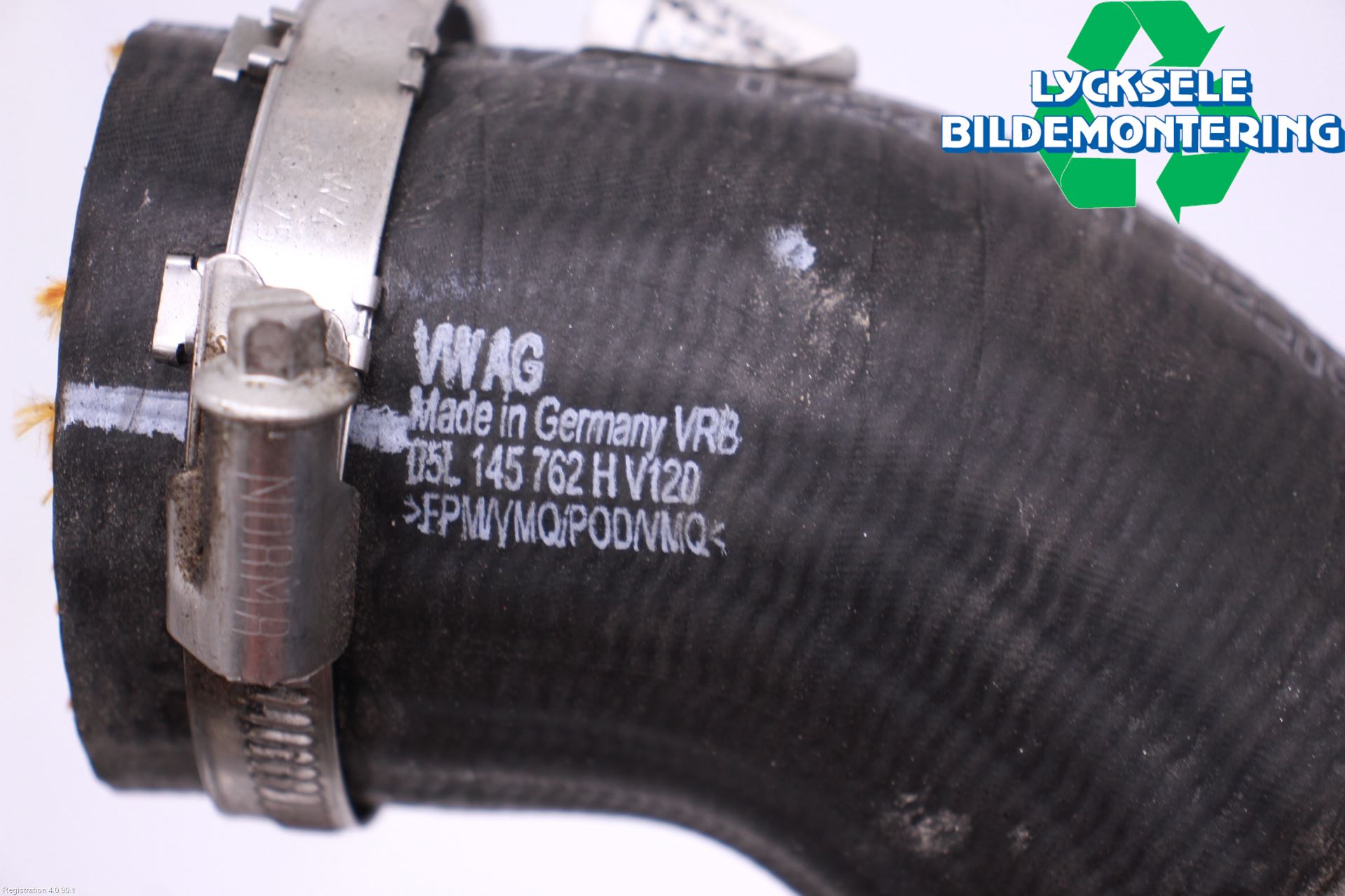 Audi A6 F2/C8 19- Laddluft-Intercoolerrör