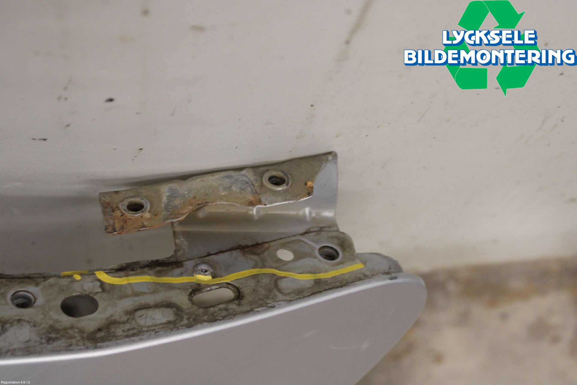 Citroen BERLINGO 08-18 Skärm Fram Vänster