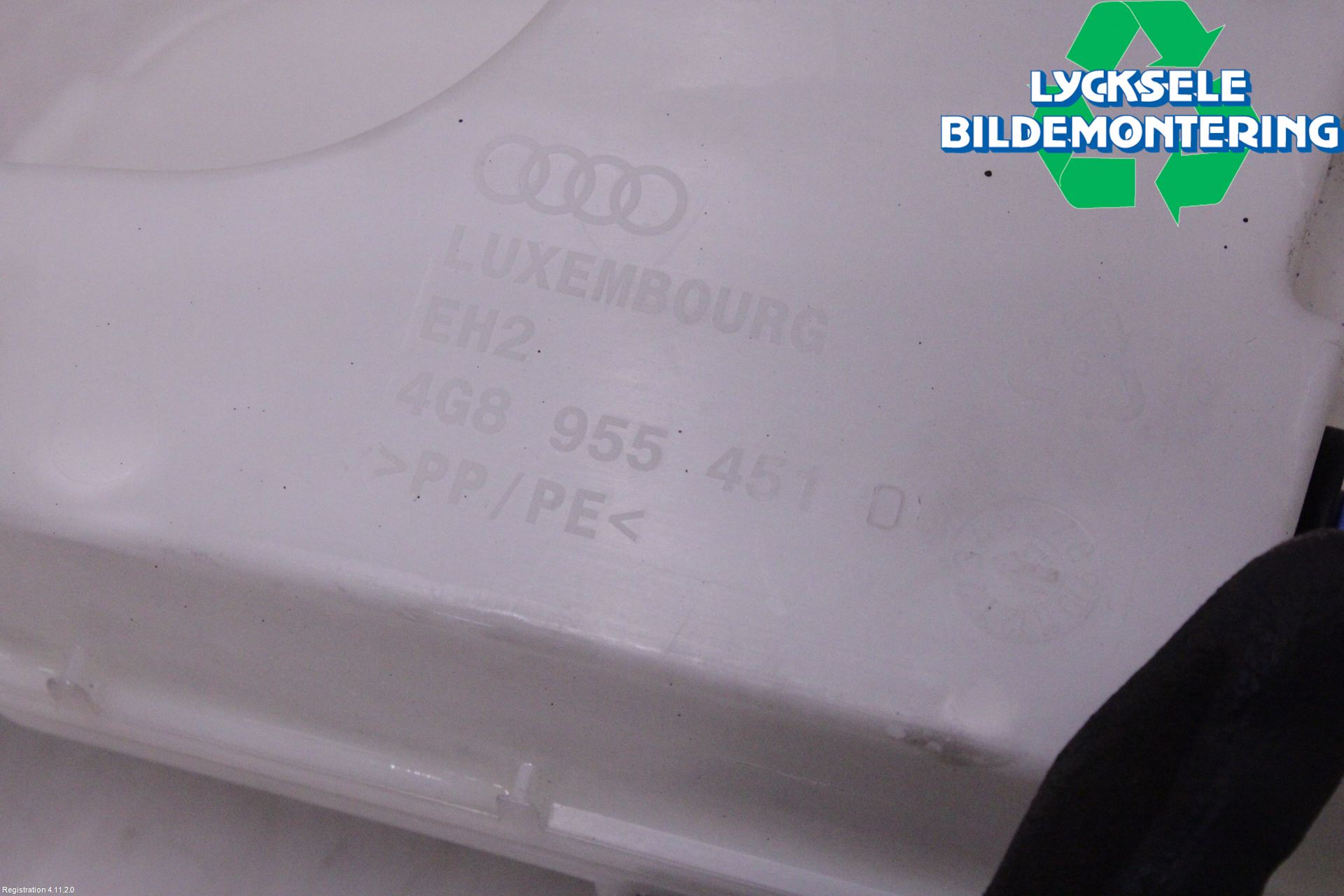 Audi A6/S6 4G 11-18 Spolartank Vindruta-Strål