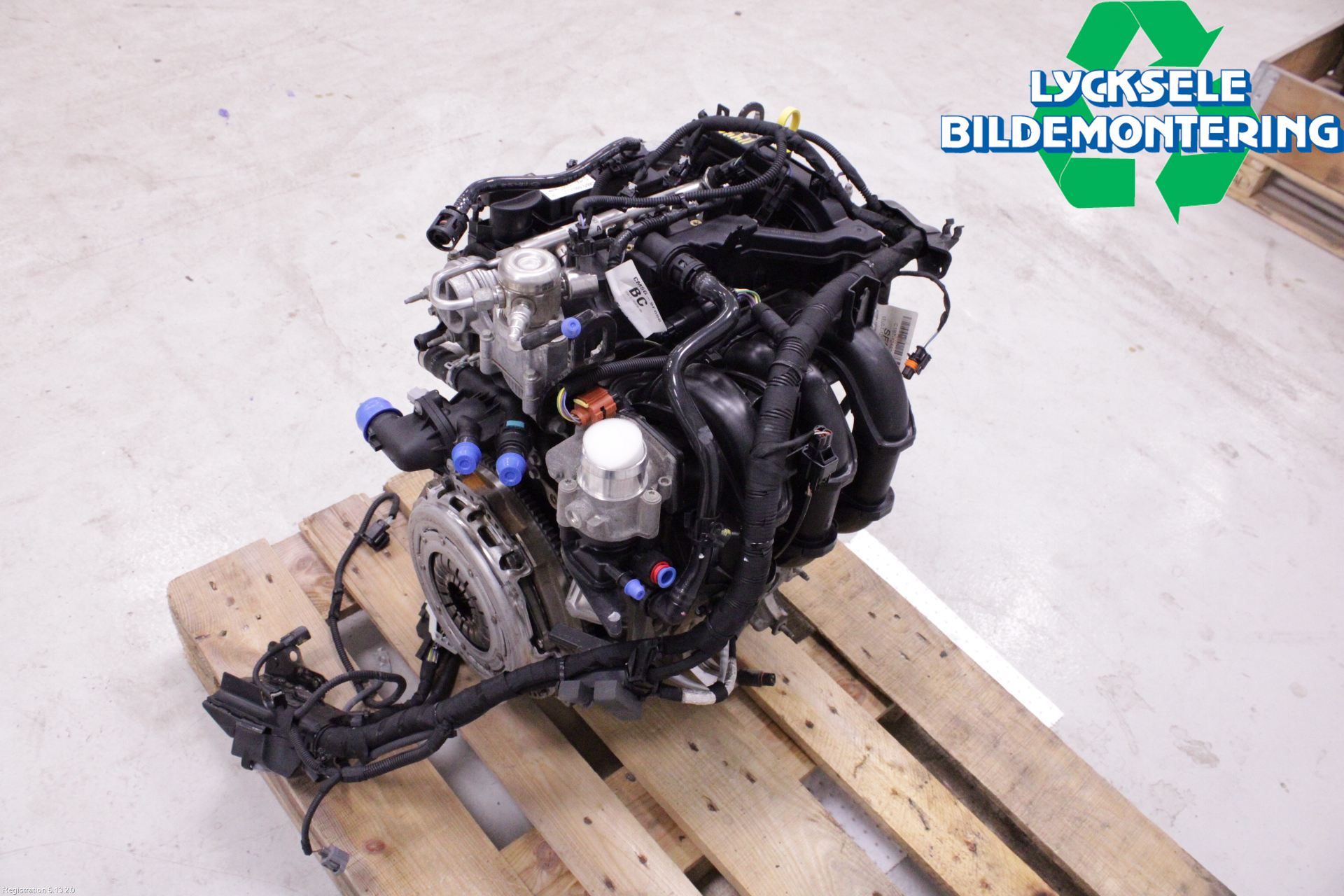Ford FIESTA 13-17 Motor Bensin