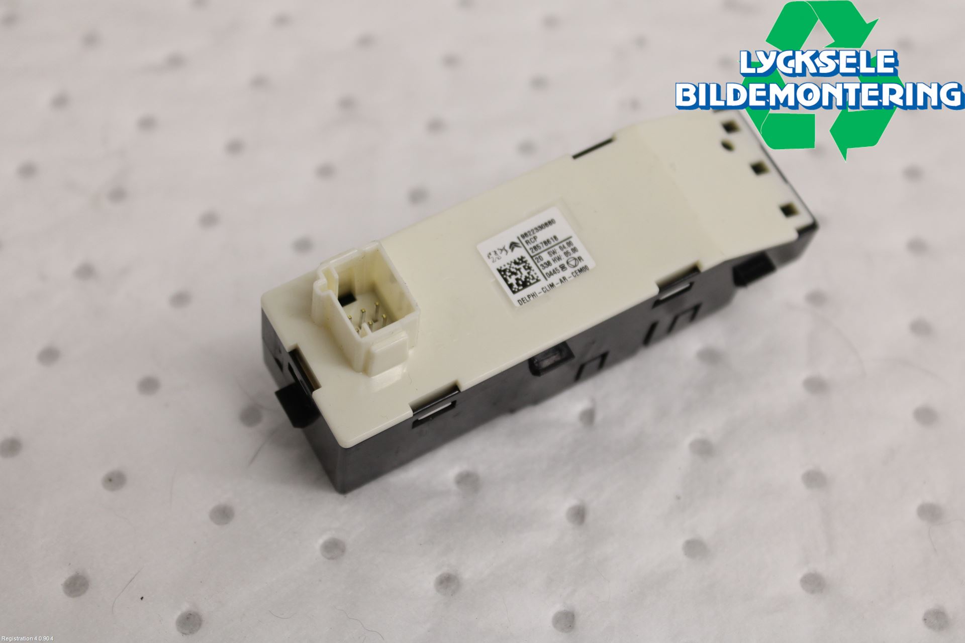 Peugeot 5008 17-24 Strömställare Fläkt