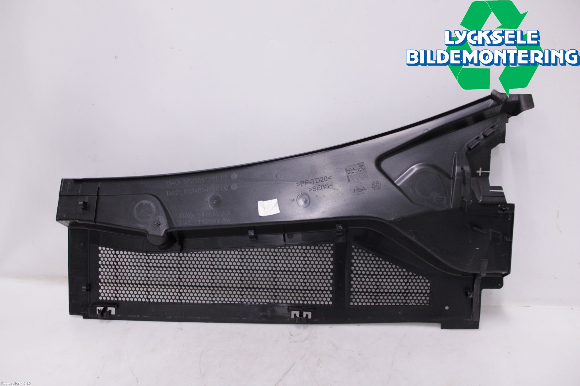 Opel ASTRA L 22- Torpedplåt-Torpedplast