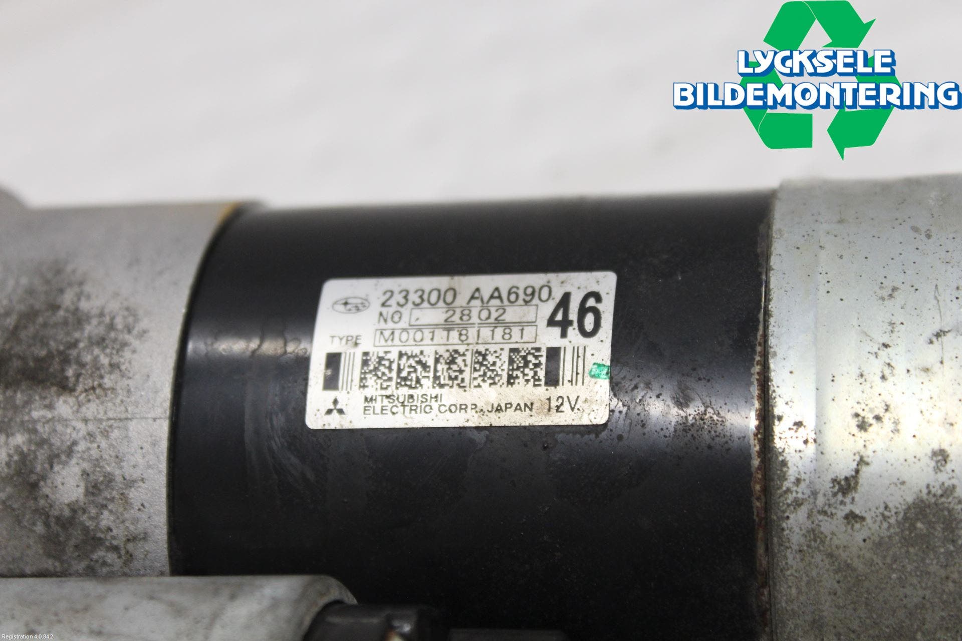 Subaru XV 12-17 Startmotor