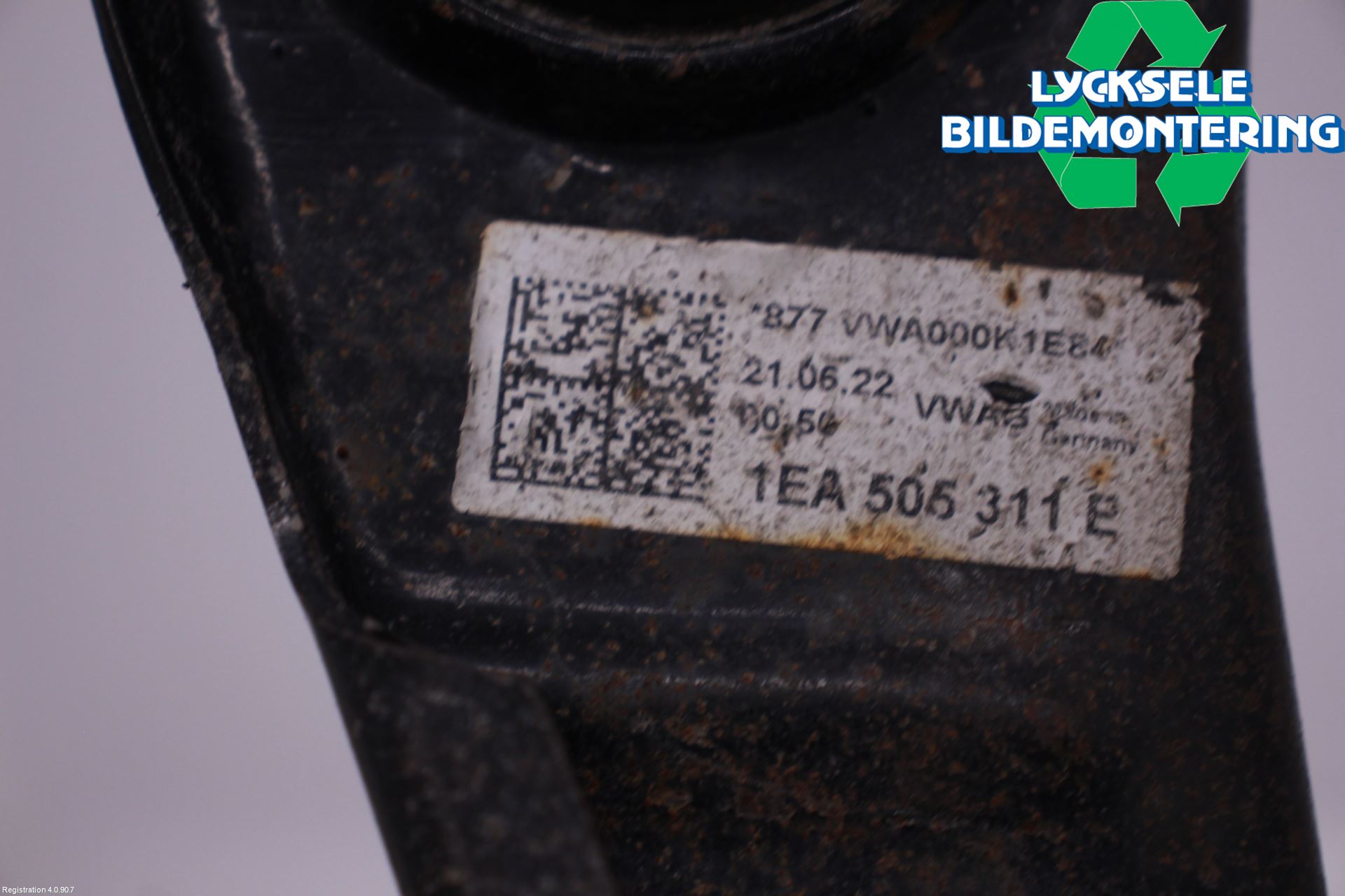 Volkswagen VW ID.4 21- Bärarm Bak Höger