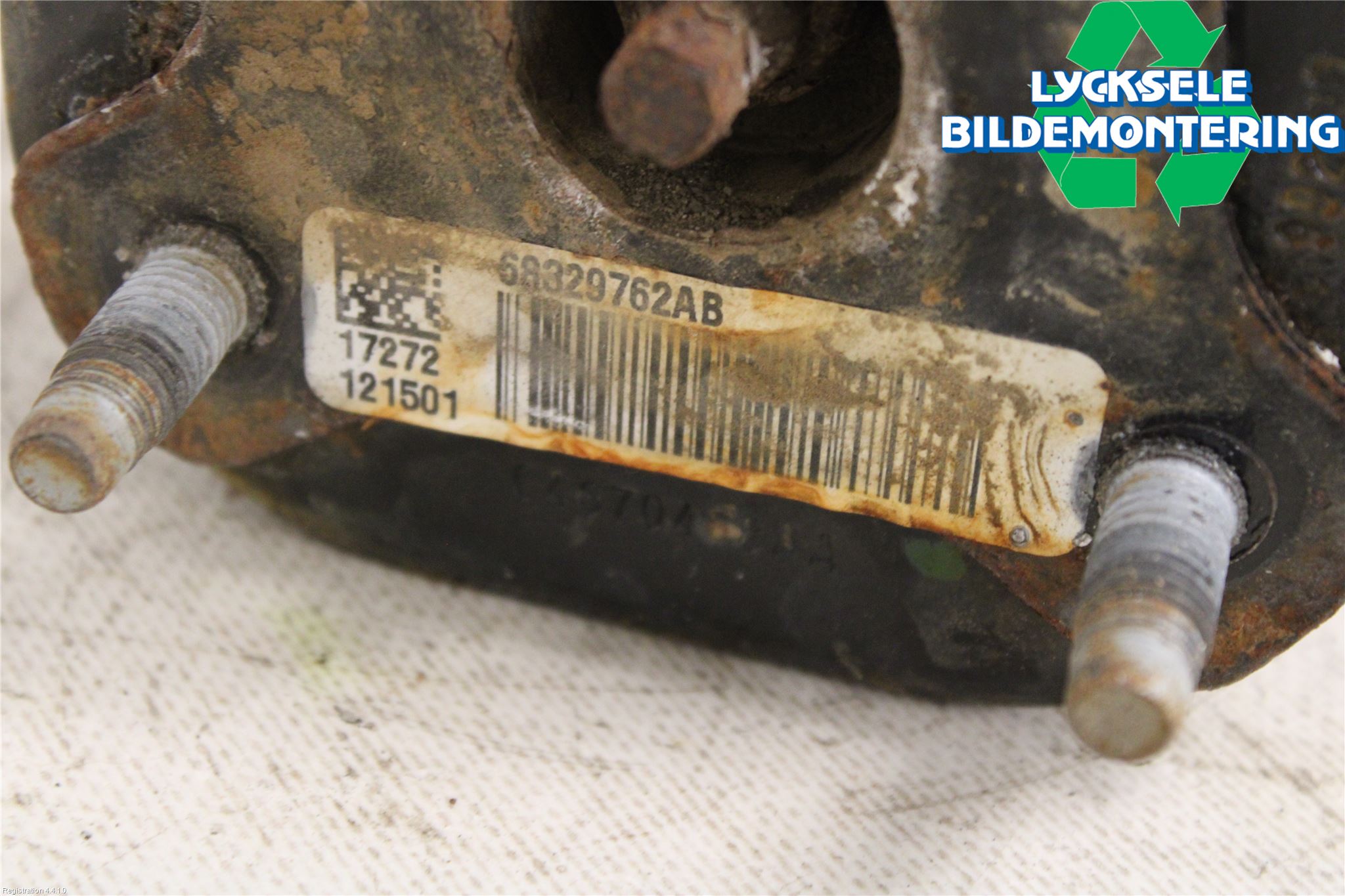 Dodge PICK UP RAM 81- Fjäderben Fram Vänster