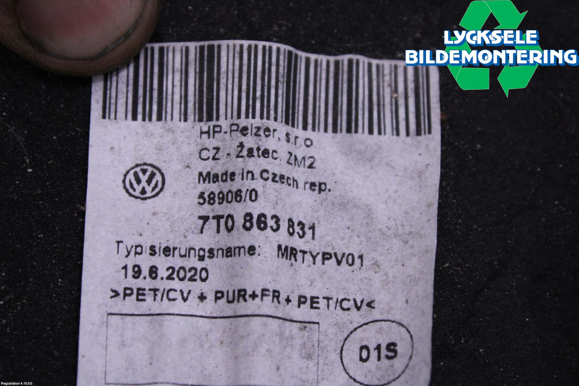 Volkswagen VW TRANSP/CARAVELLE (T7) 22-24 Huvisolering