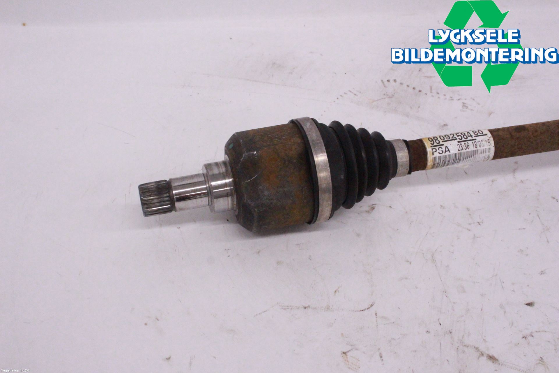 Citroen C4 II 11-18 Drivaxel Fram Vänster