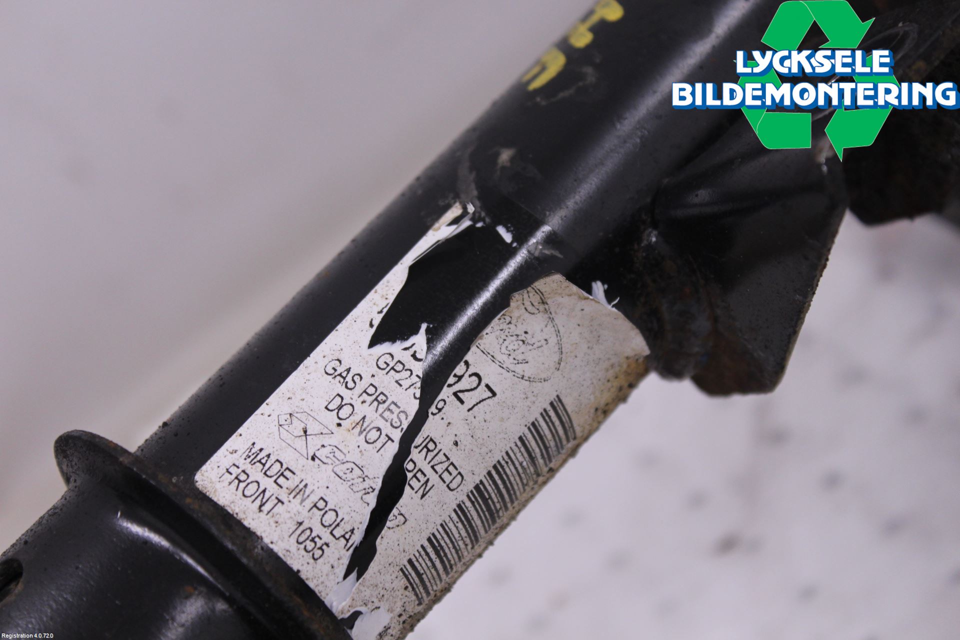 Ford KA 09-16 Fjäderben Fram Höger