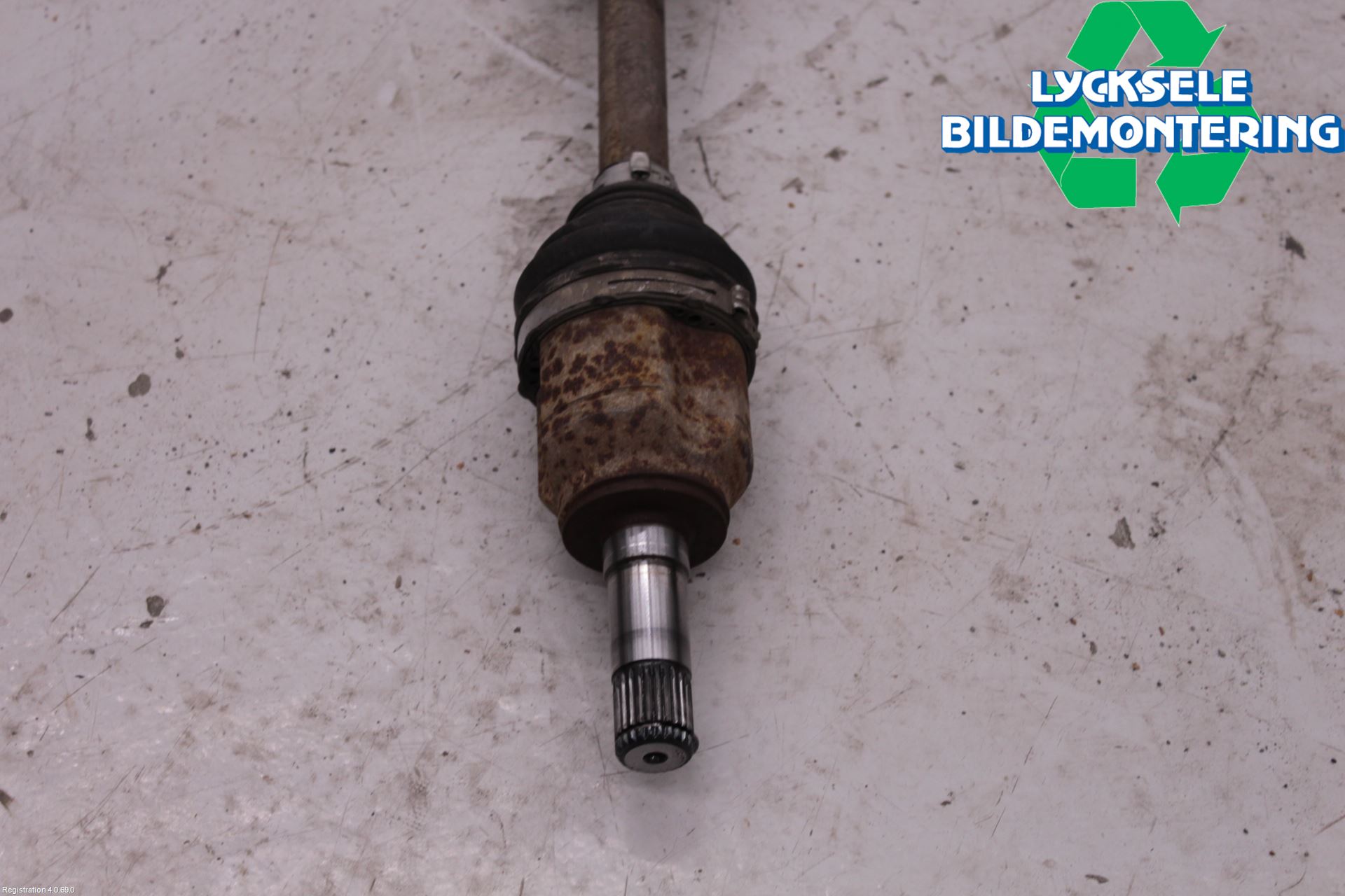 Opel COMBO D 12-18 Drivaxel Fram Vänster