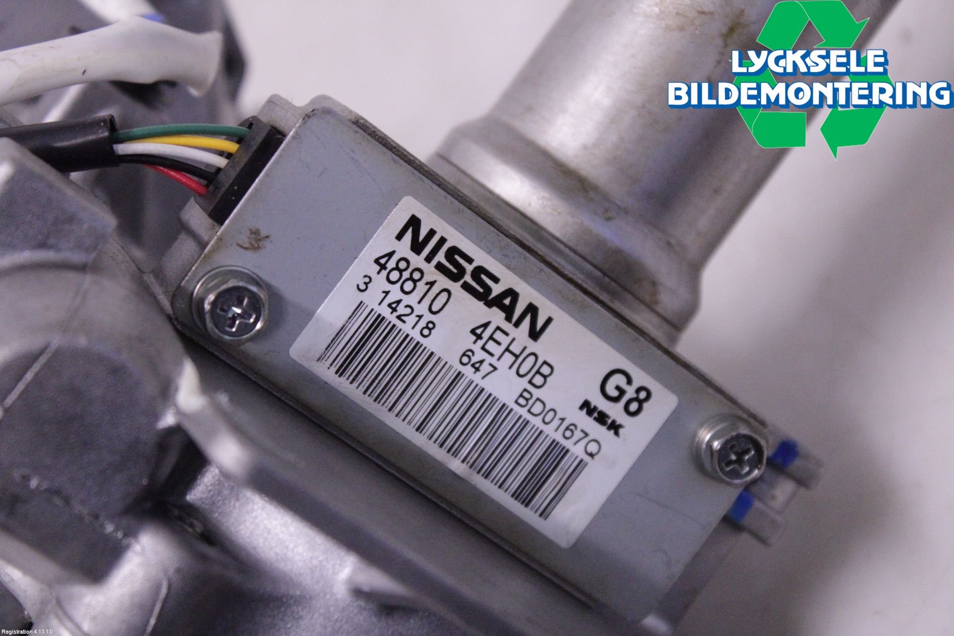 Nissan QASHQAI 14-17 Rattaxelagg Med Inb Servo