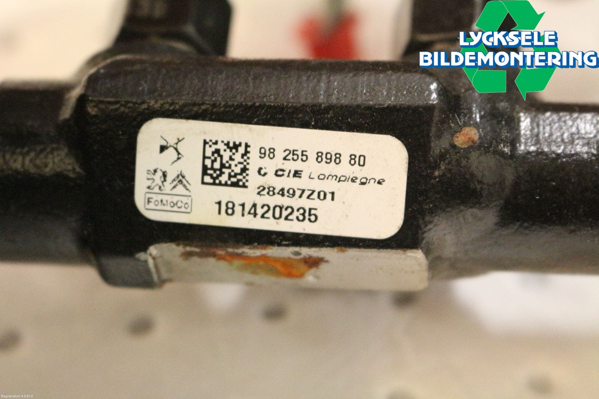 Ford TRANSIT/TOURNEO CONNECT 13-22 Inj. Fuelrail