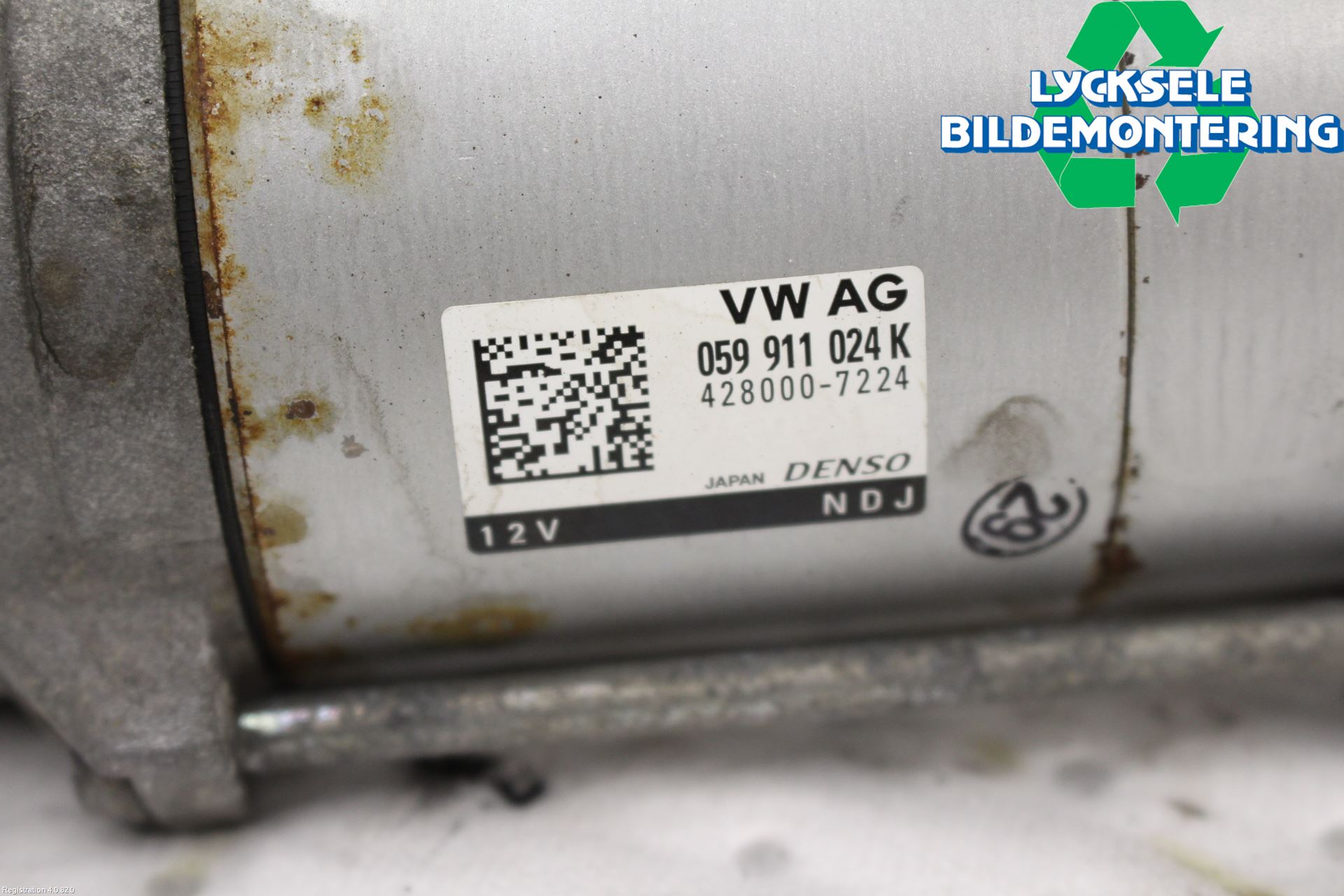 Volkswagen VW TOUAREG 7P 11-18 Startmotor Diesel