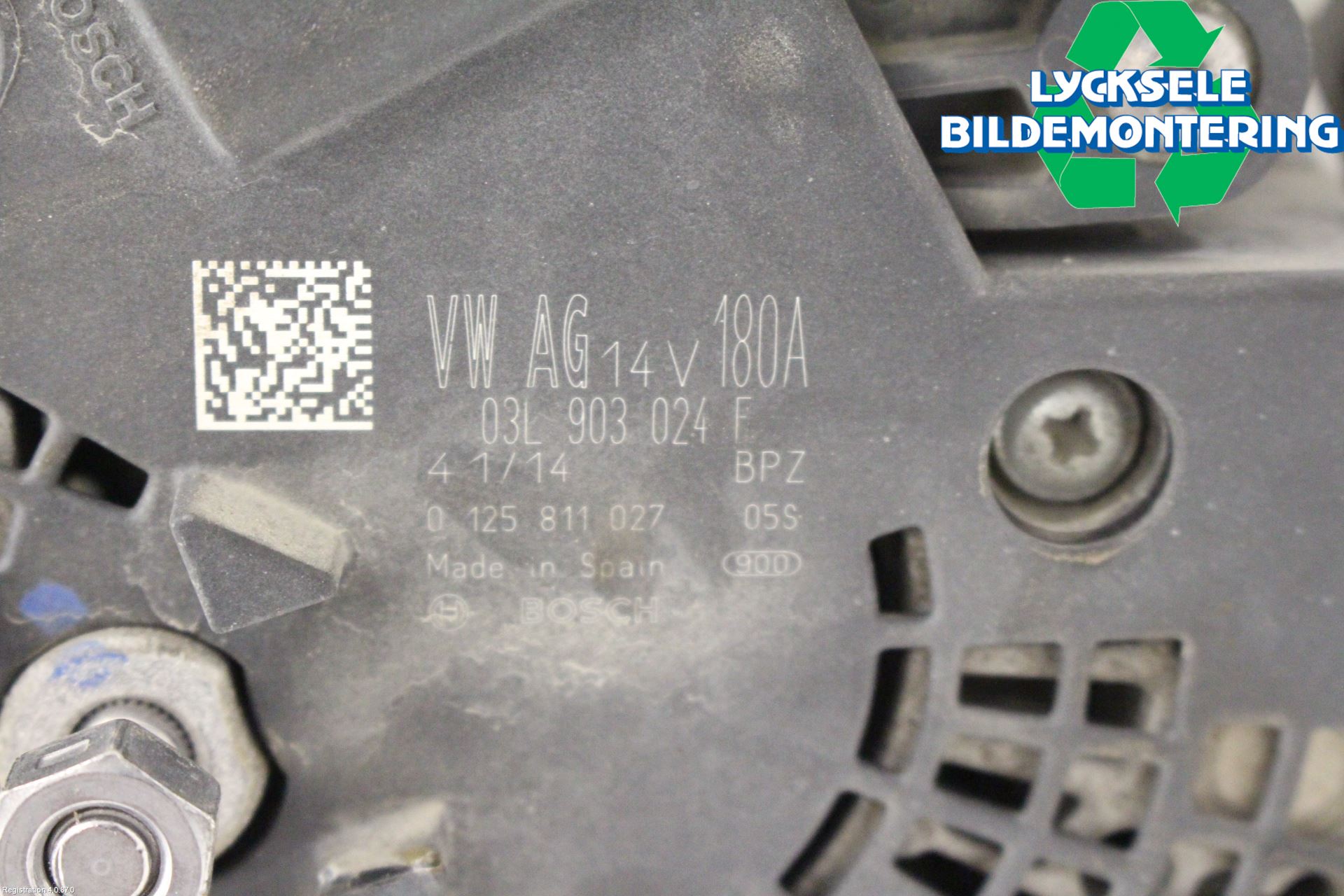 Volkswagen VW PASSAT 11-14 Generator