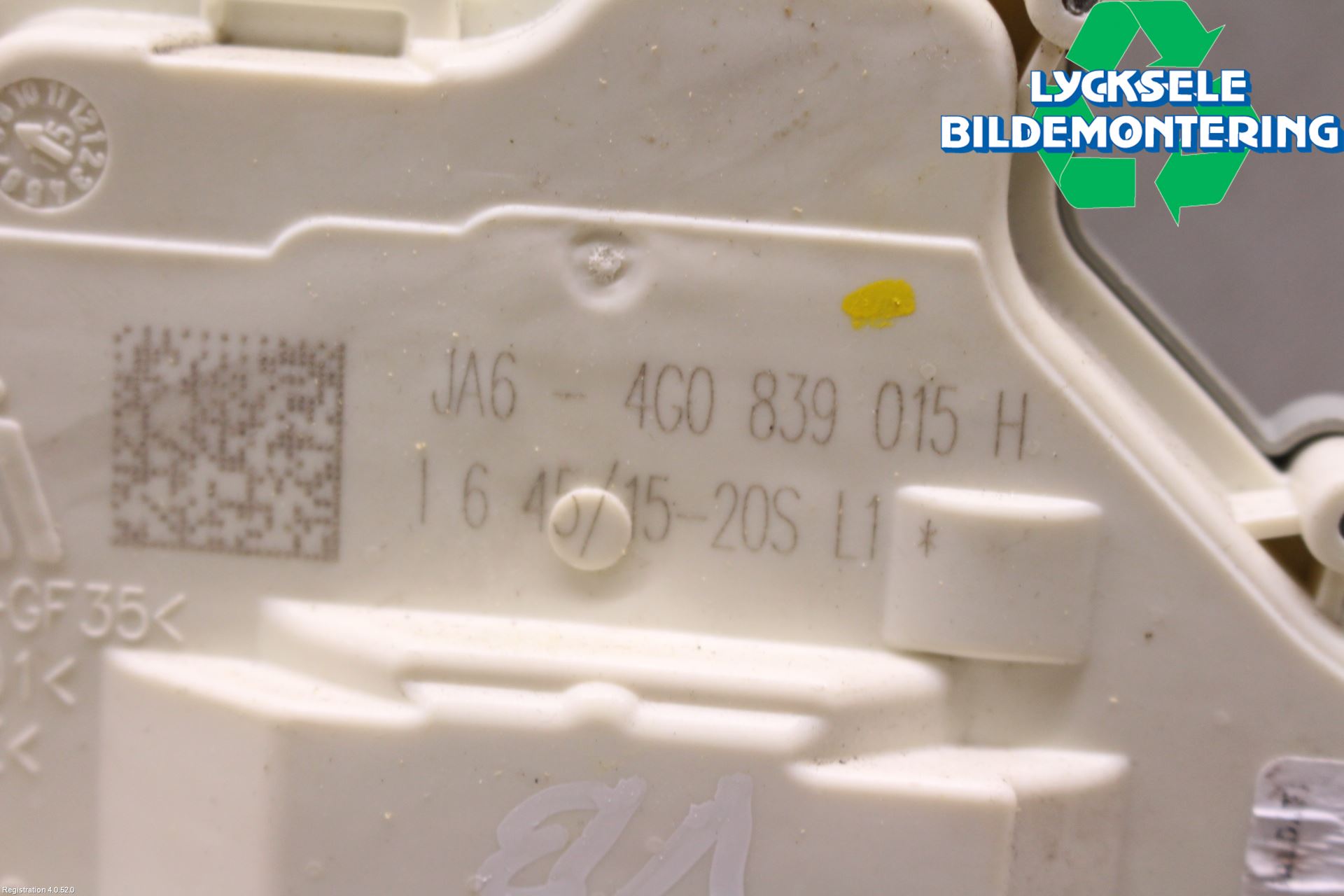 Audi A4/S4 B9 16-19 Låskista-Dörrlås