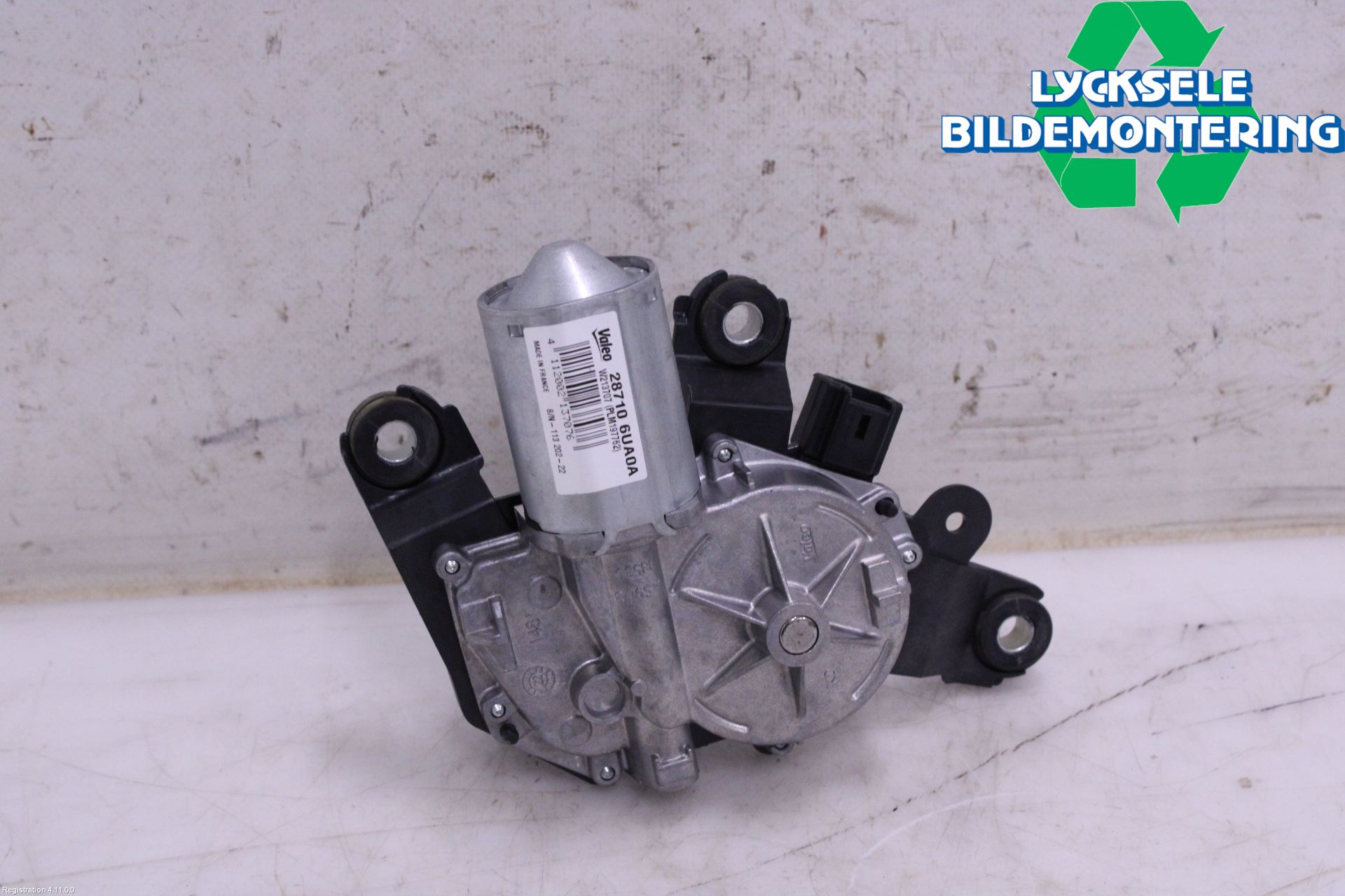 Nissan QASHQAI 21- Torkarmotor Baklucka