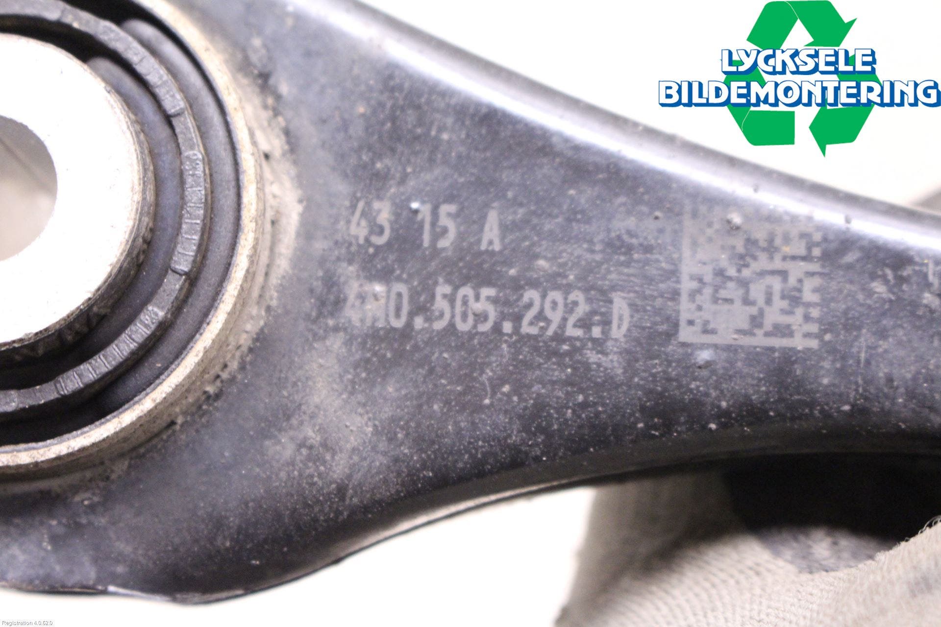 Audi A4/S4 B9 16-19 Bärarm Bak Höger