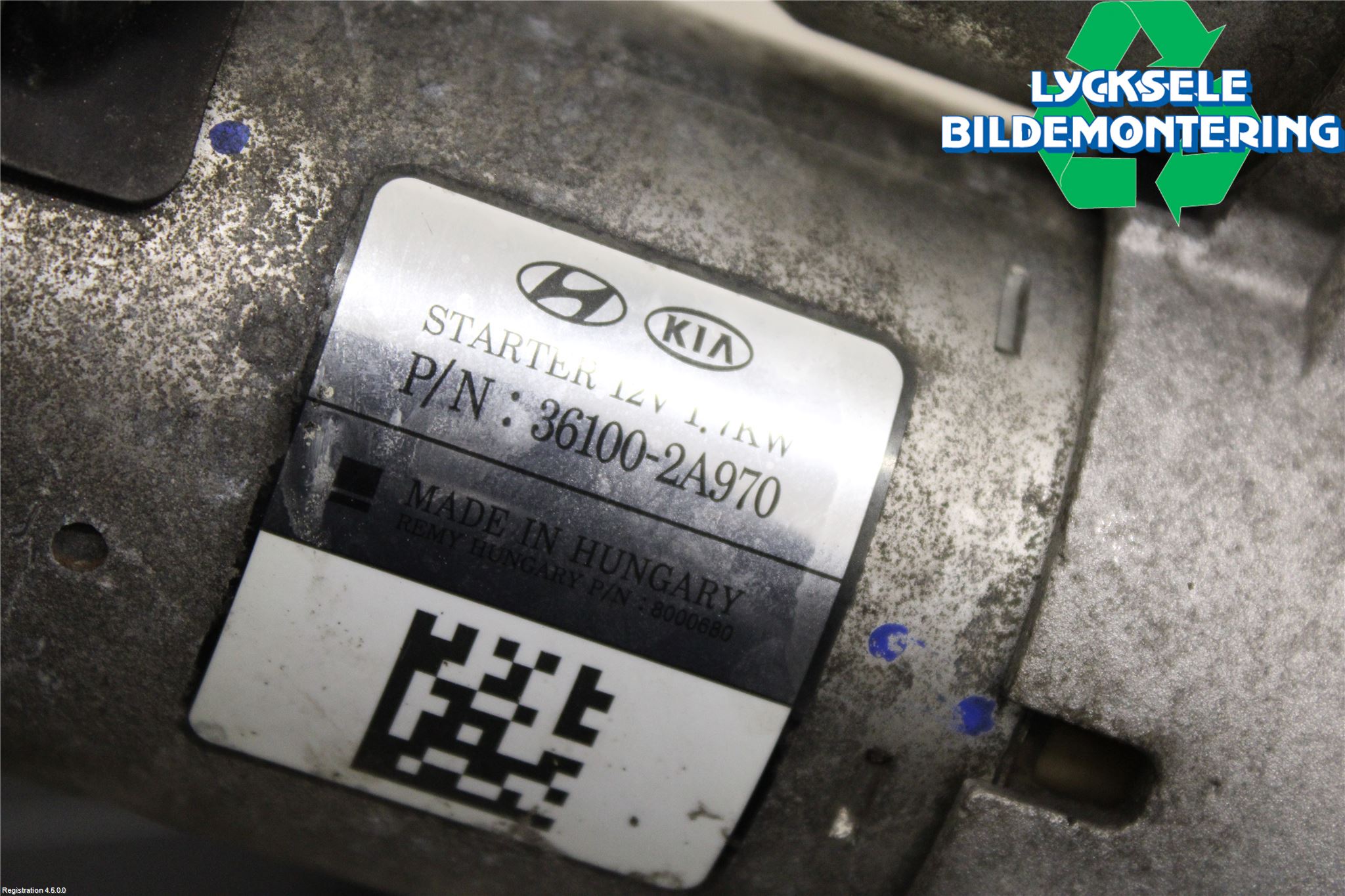 Kia CEED 12-18 Startmotor Diesel