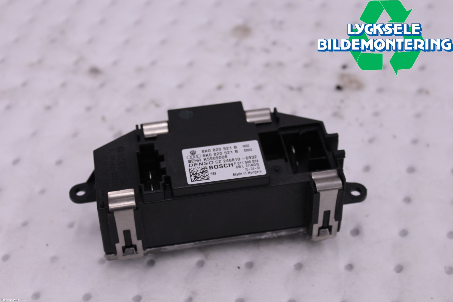 Audi A4/S4 08-11 Värmefläktsmotstånd