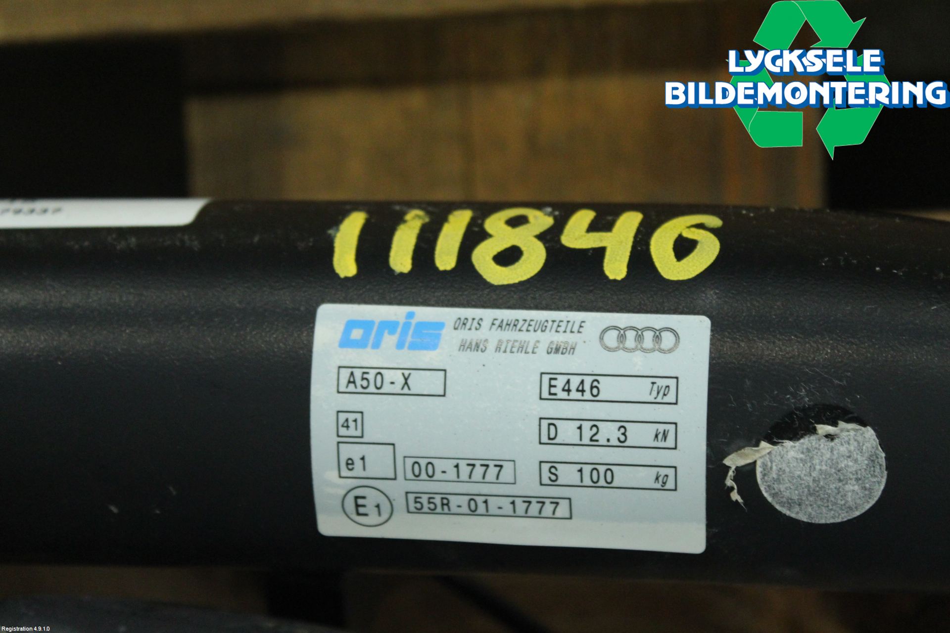 Audi Q5 09-16 Dragkrok