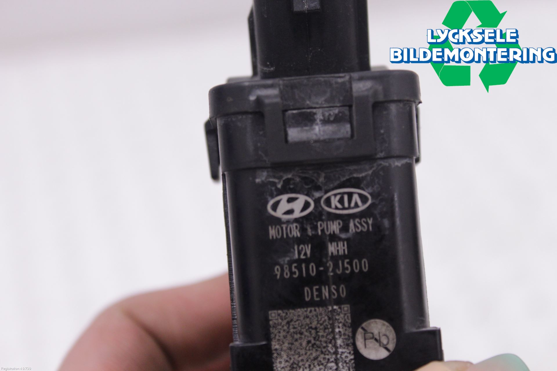 Kia SPORTAGE (QL) 16-21 Spolarpump Vindruta