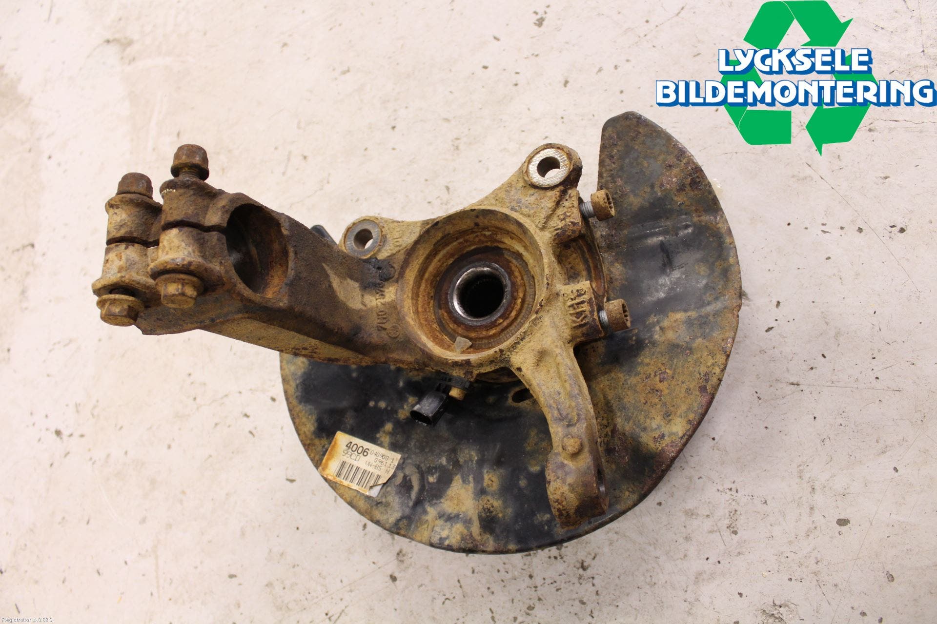 Volkswagen VW TRANSP/CARAVELLE (T5) 04-15 Styrspindel Lagerhus Vä