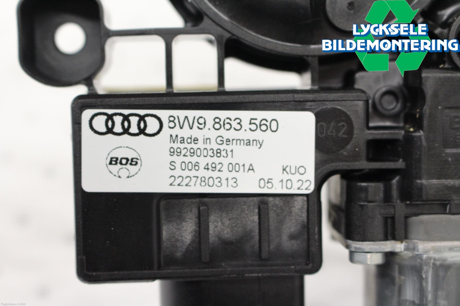 Audi A4/S4 B9 20- Insynskydd