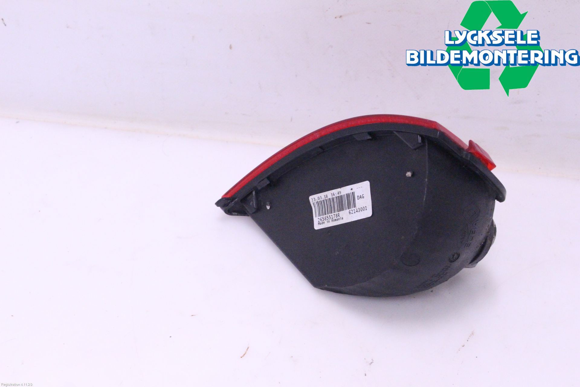 Dacia DUSTER 18-24 Dimljus/Reflex Bak