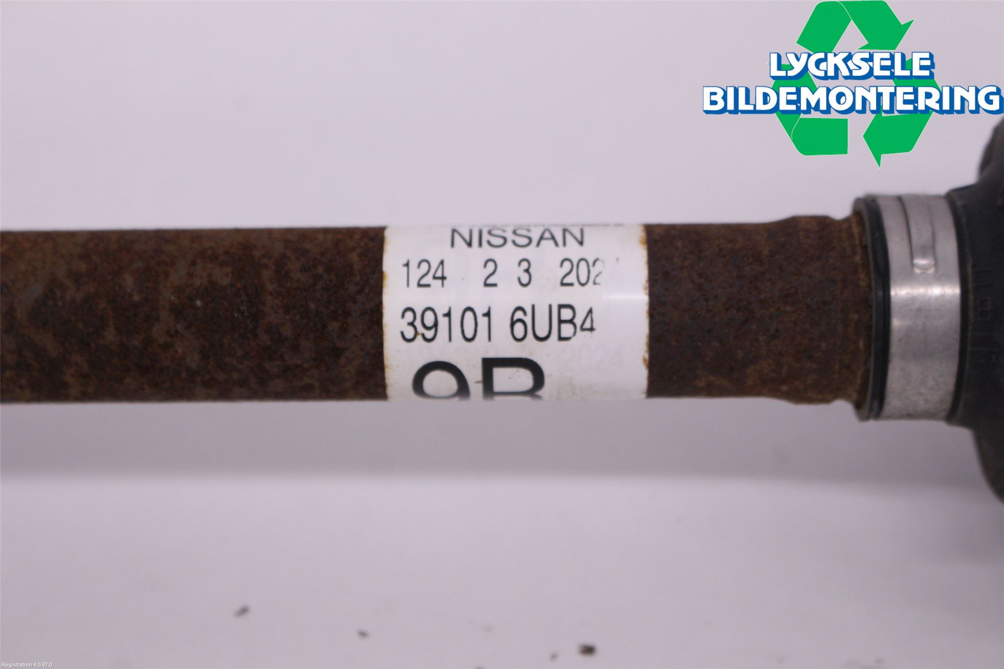 Nissan QASHQAI 21- Drivaxel Fram Vänster