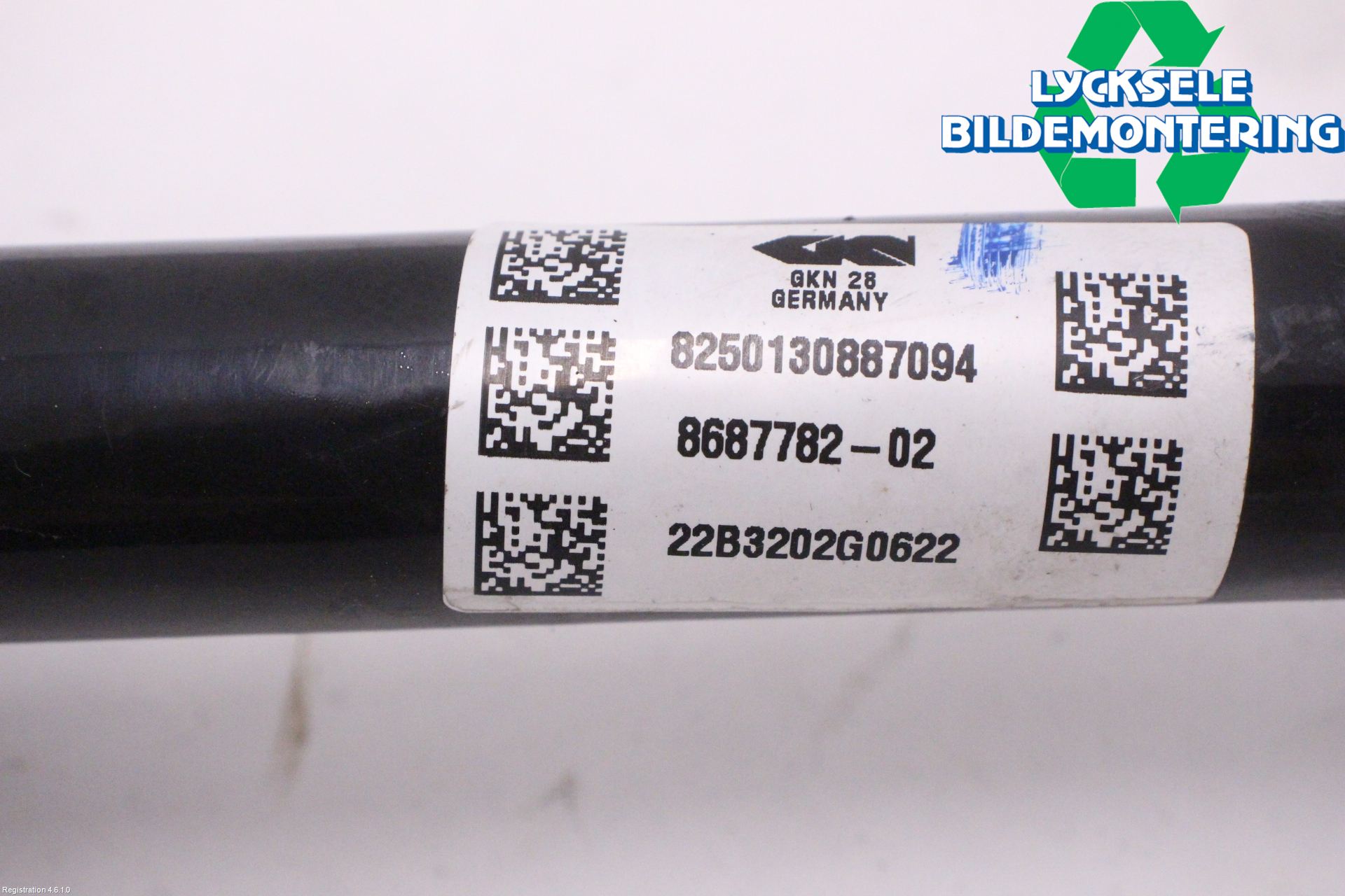 BMW X3 G01 18- Drivaxel Fram Höger