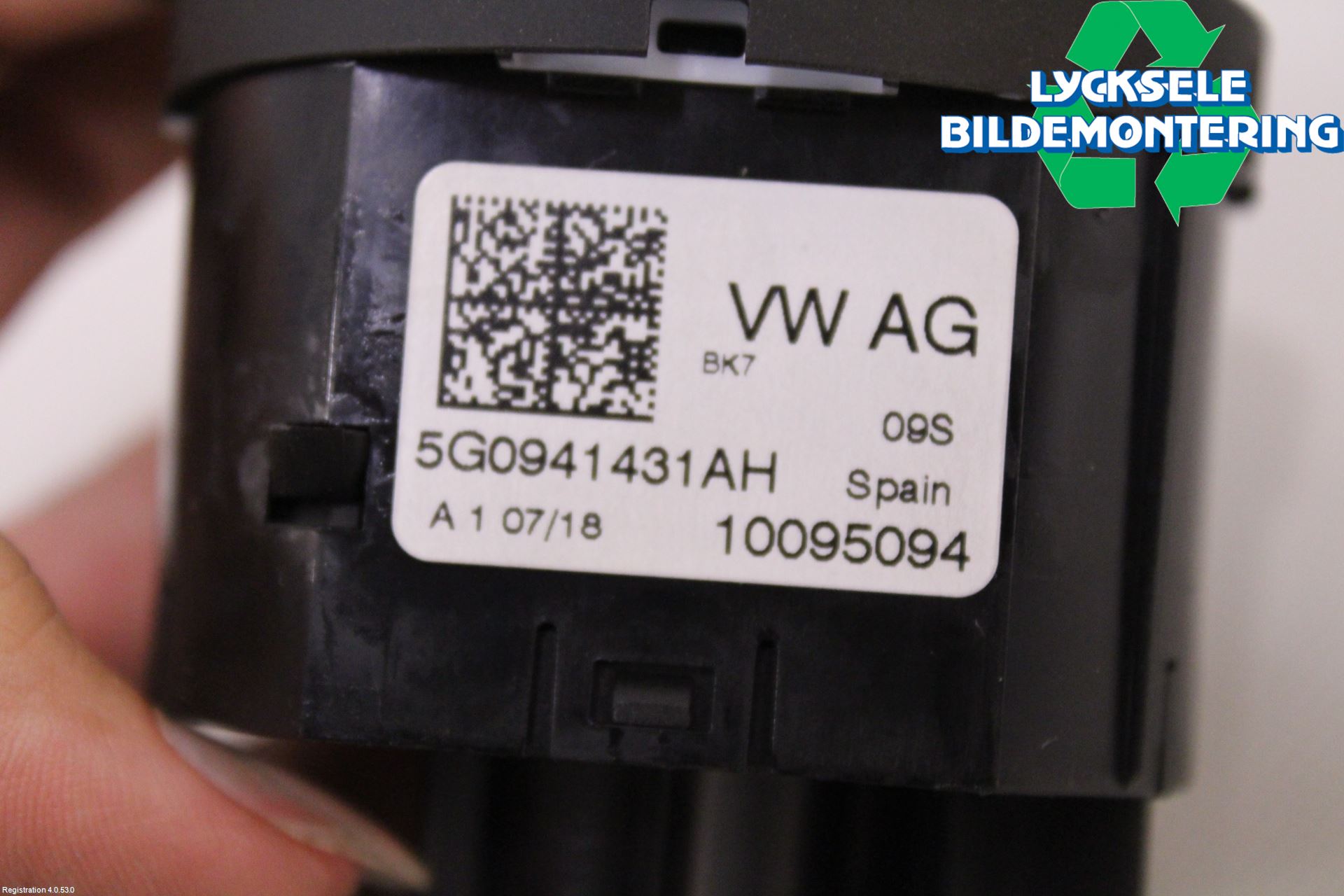 Seat LEON 13-20 Strömställare Ljus