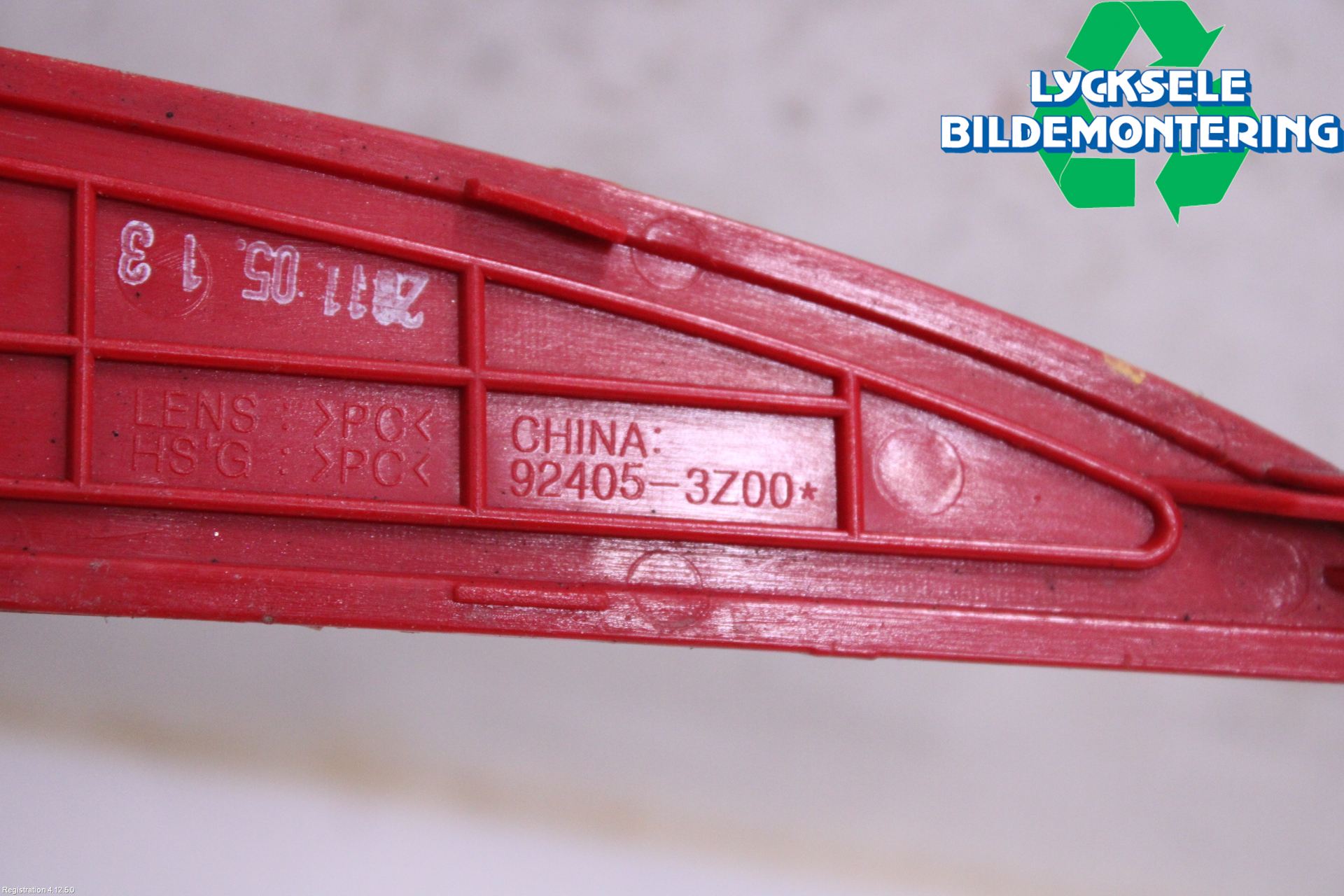 Hyundai i40 08-15 Dimljus/Reflex Bak