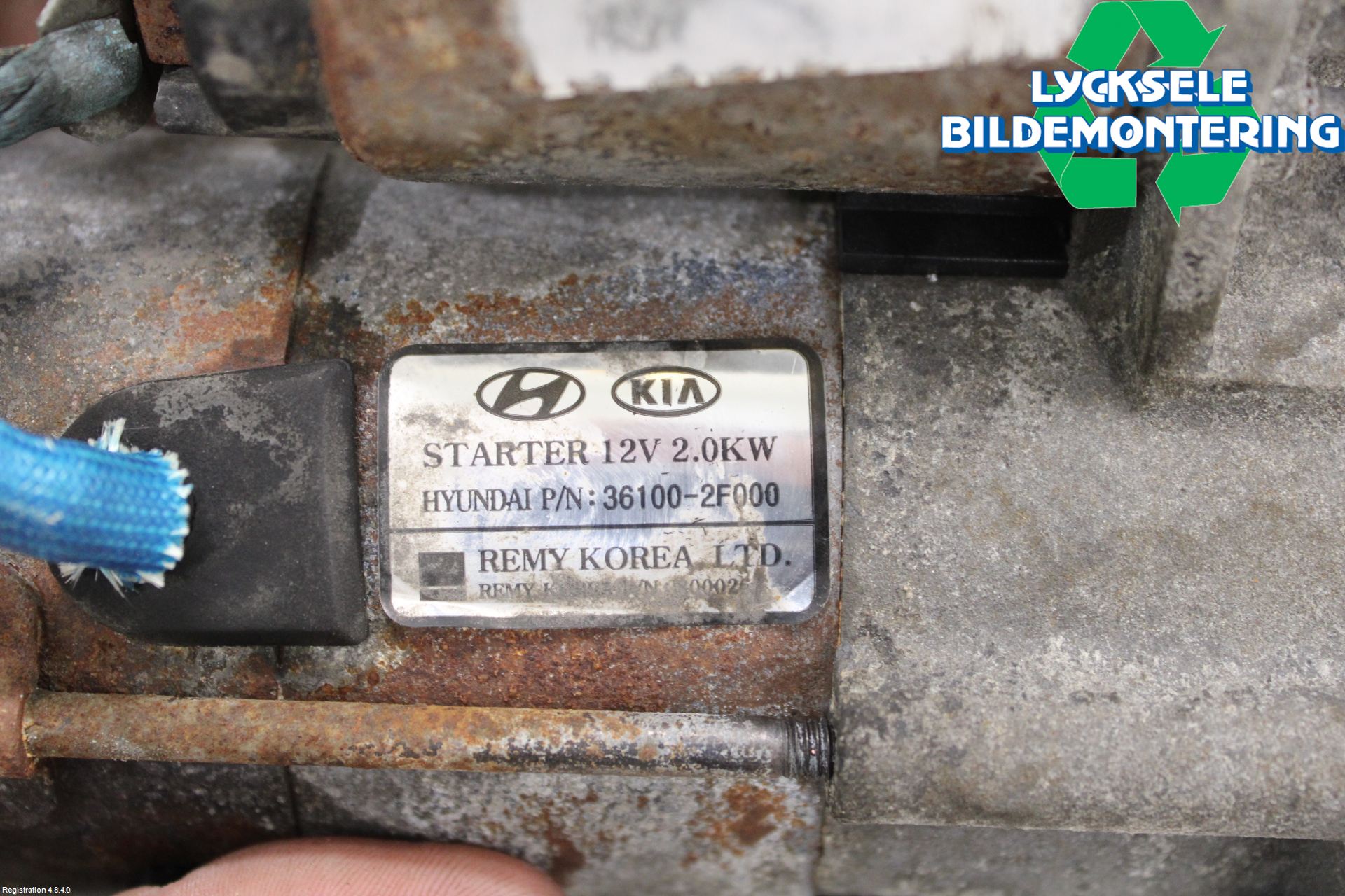 Hyundai SANTA FE  06-12 Startmotor Diesel