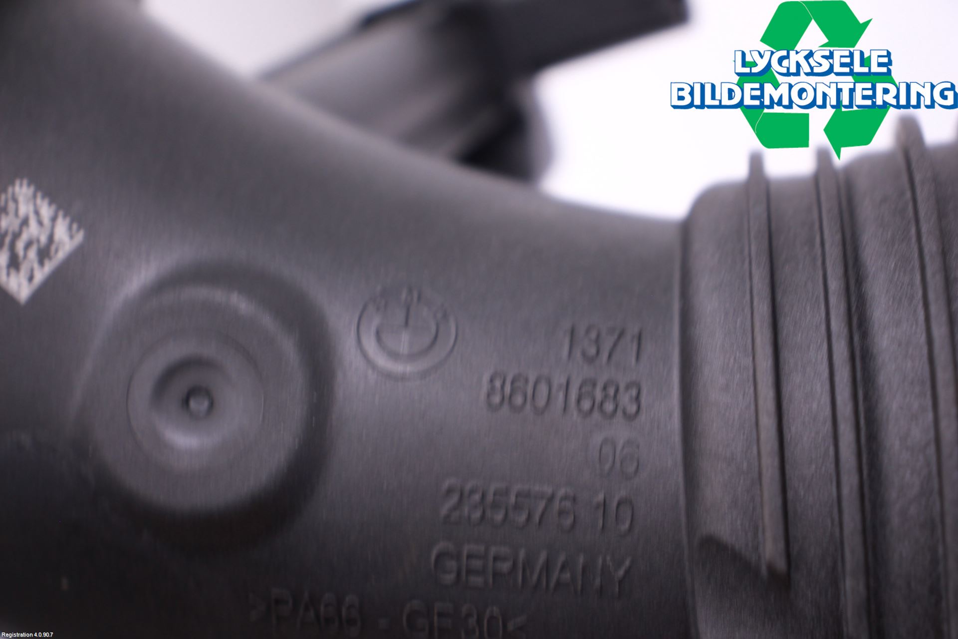 BMW 5 G30/G31/F90 17-23 Laddluft-Intercoolerrör