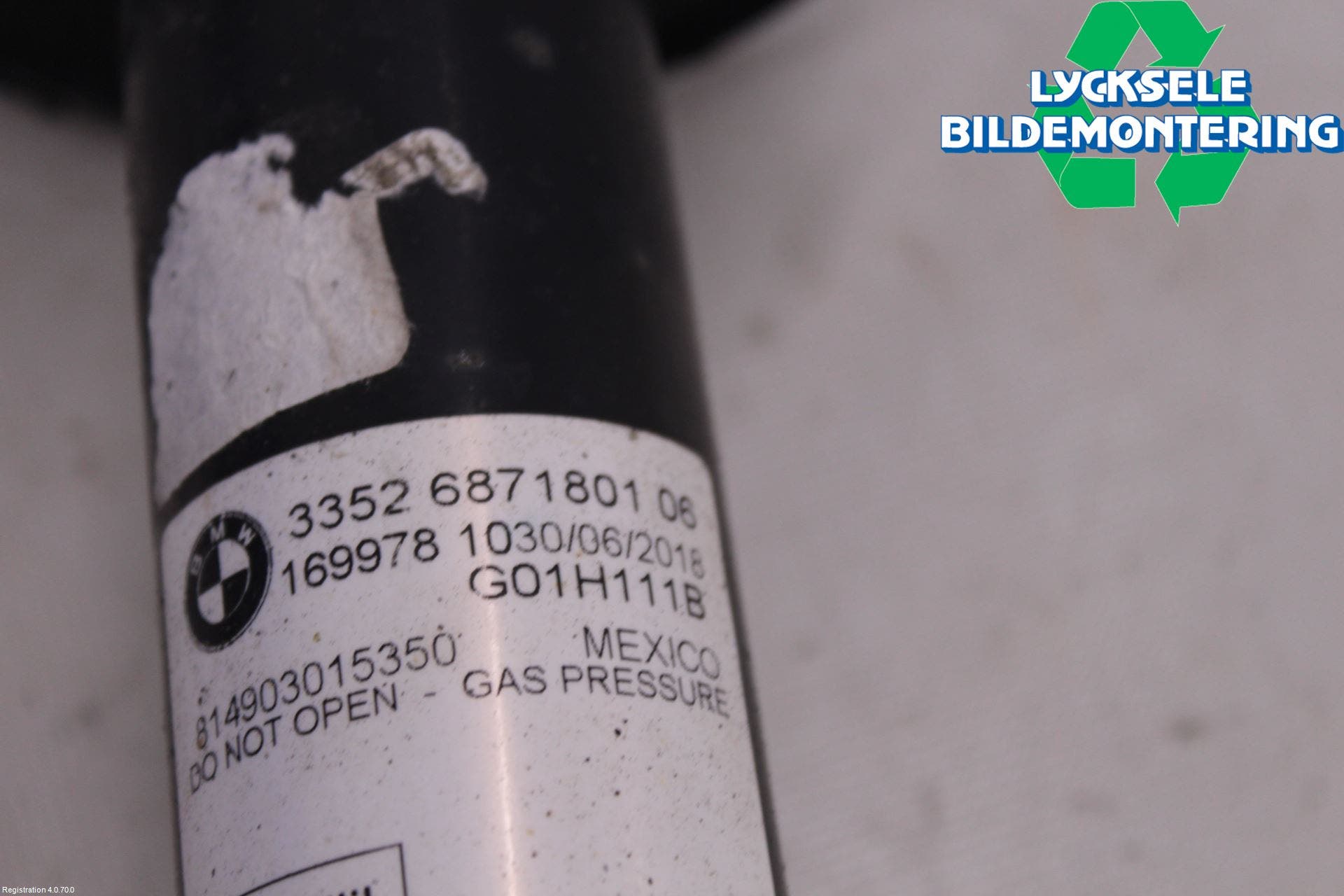 BMW X3 G01 18- Fjäderben Bak Höger