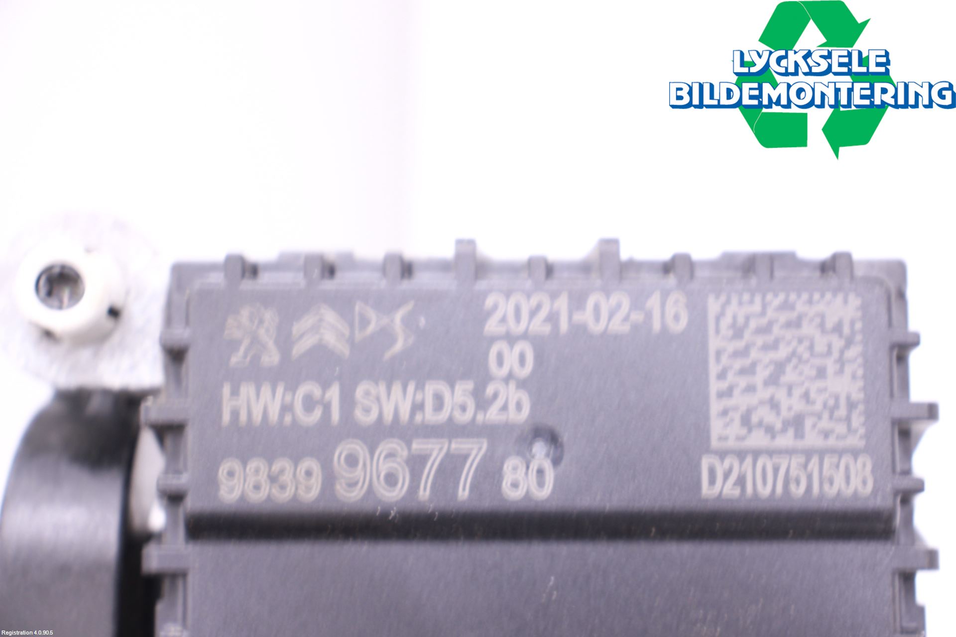 Peugeot 3008 17-24 Sensor Aktivt Kollisionsskydd