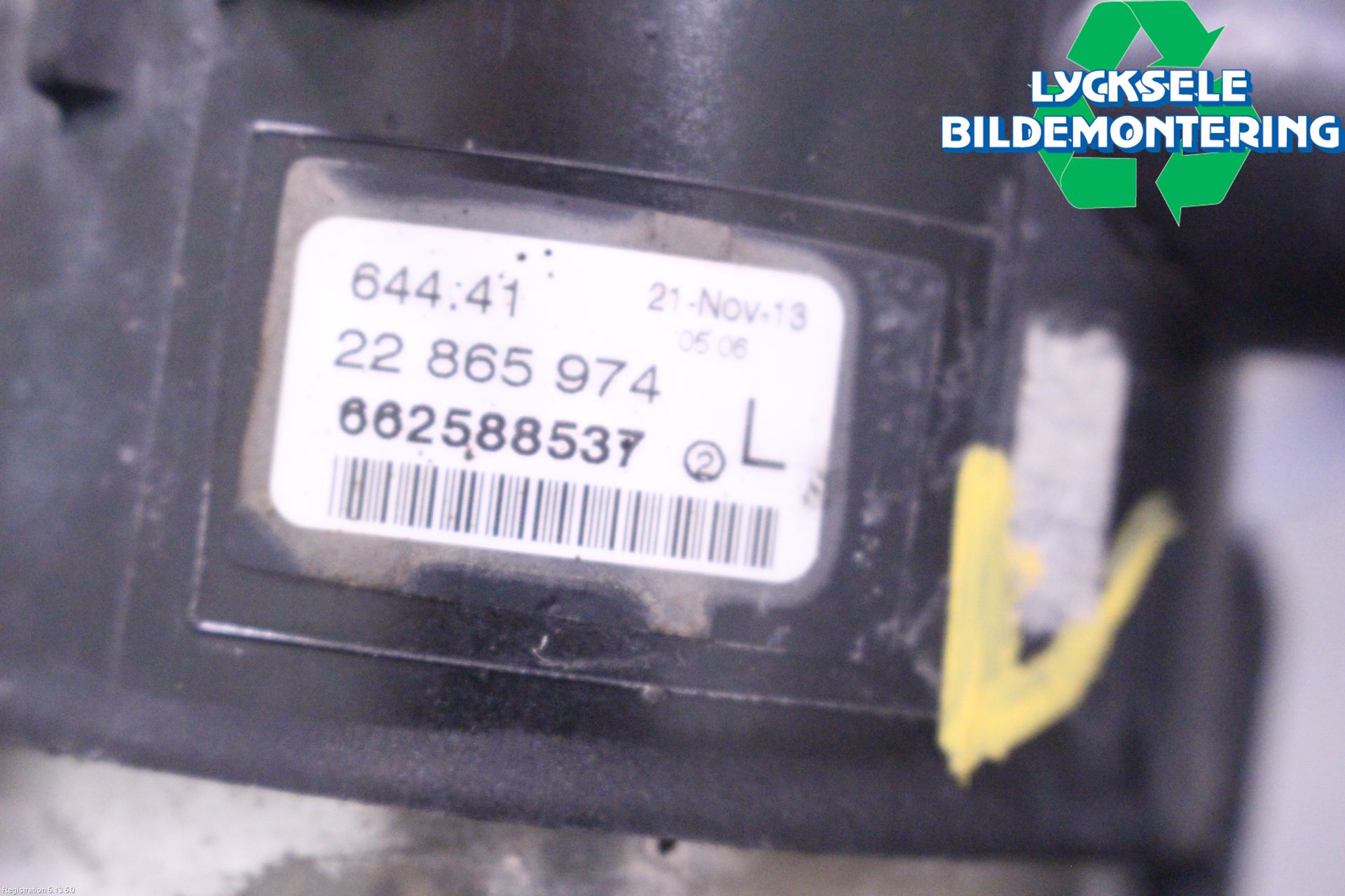 Opel INSIGNIA 09-16 Dimljus-Varselljus Fram