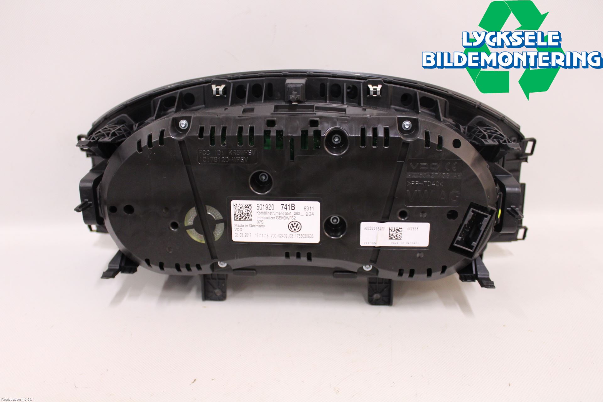 Volkswagen VW GOLF / E-GOLF VII 13-20 Instrument Komb