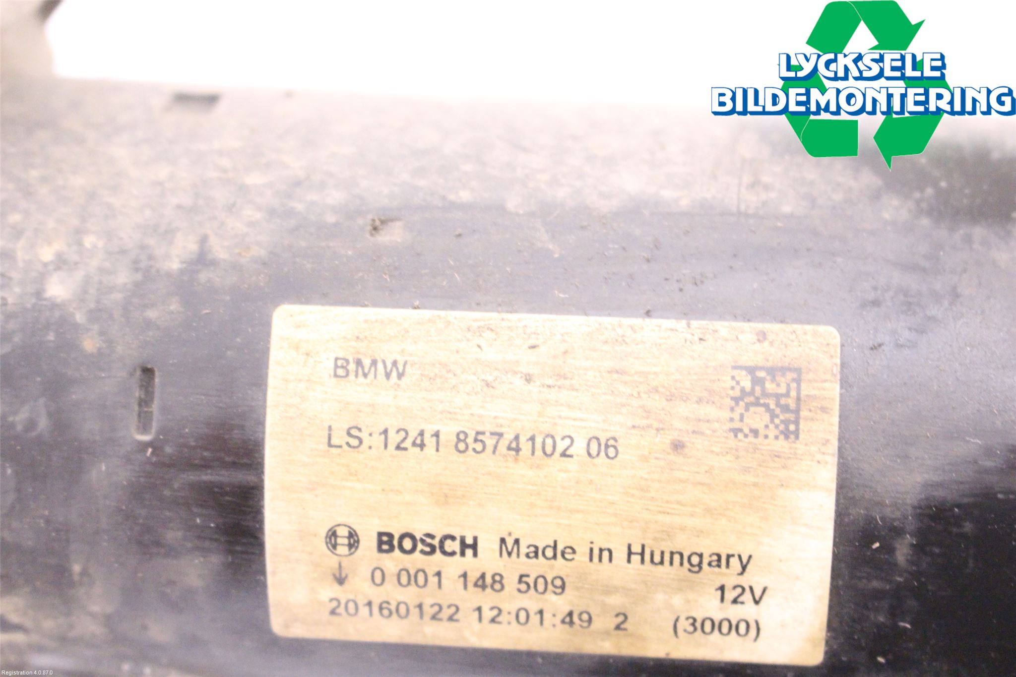 BMW 5 F10/F11/F18 09-17 Startmotor Diesel